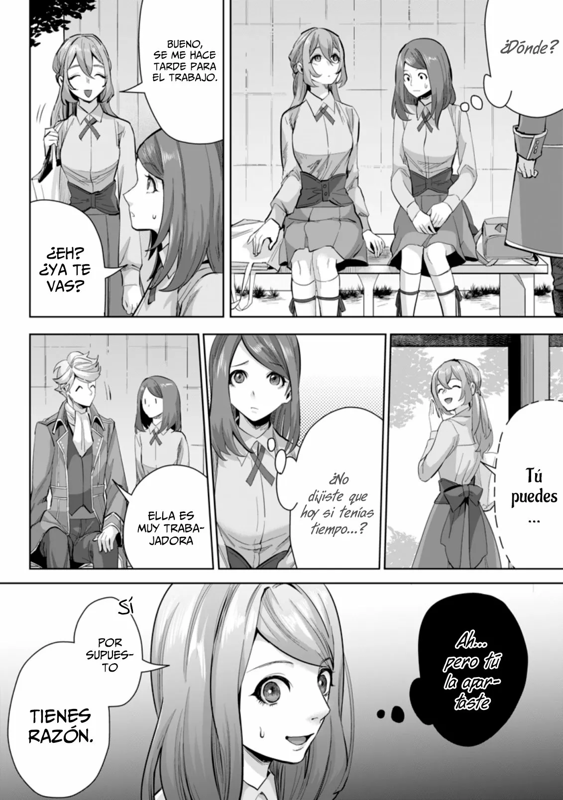 It seems that I was reincarnated into the world of a school otome game, but I was a background male student with cheats. Capítulo 10 - Page 11