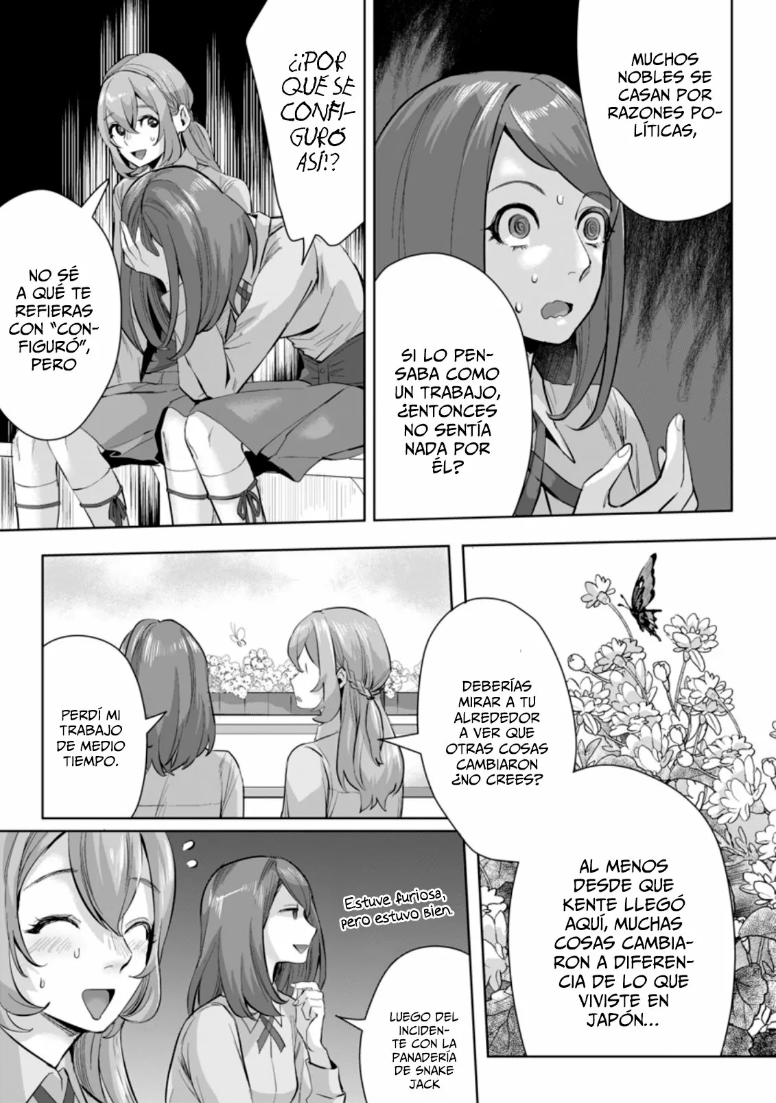 It seems that I was reincarnated into the world of a school otome game, but I was a background male student with cheats. Capítulo 10 - Page 8