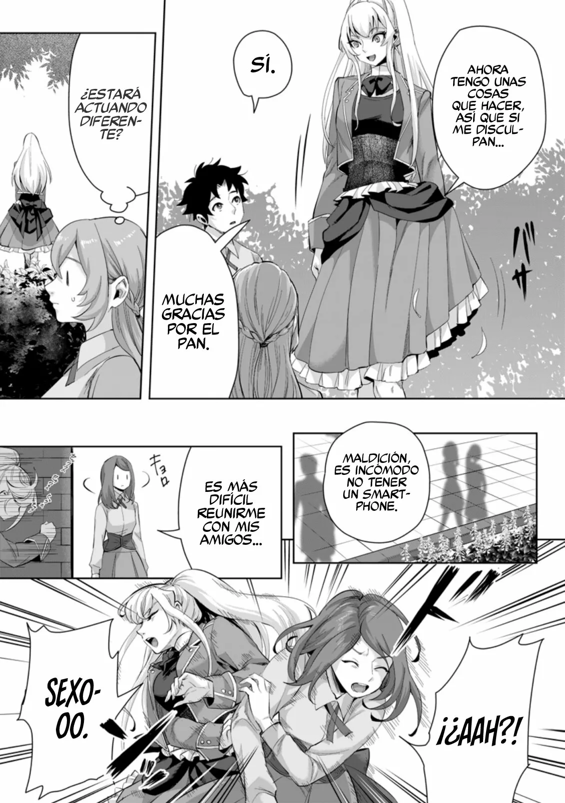 It seems that I was reincarnated into the world of a school otome game, but I was a background male student with cheats. Capítulo 11 - Page 10