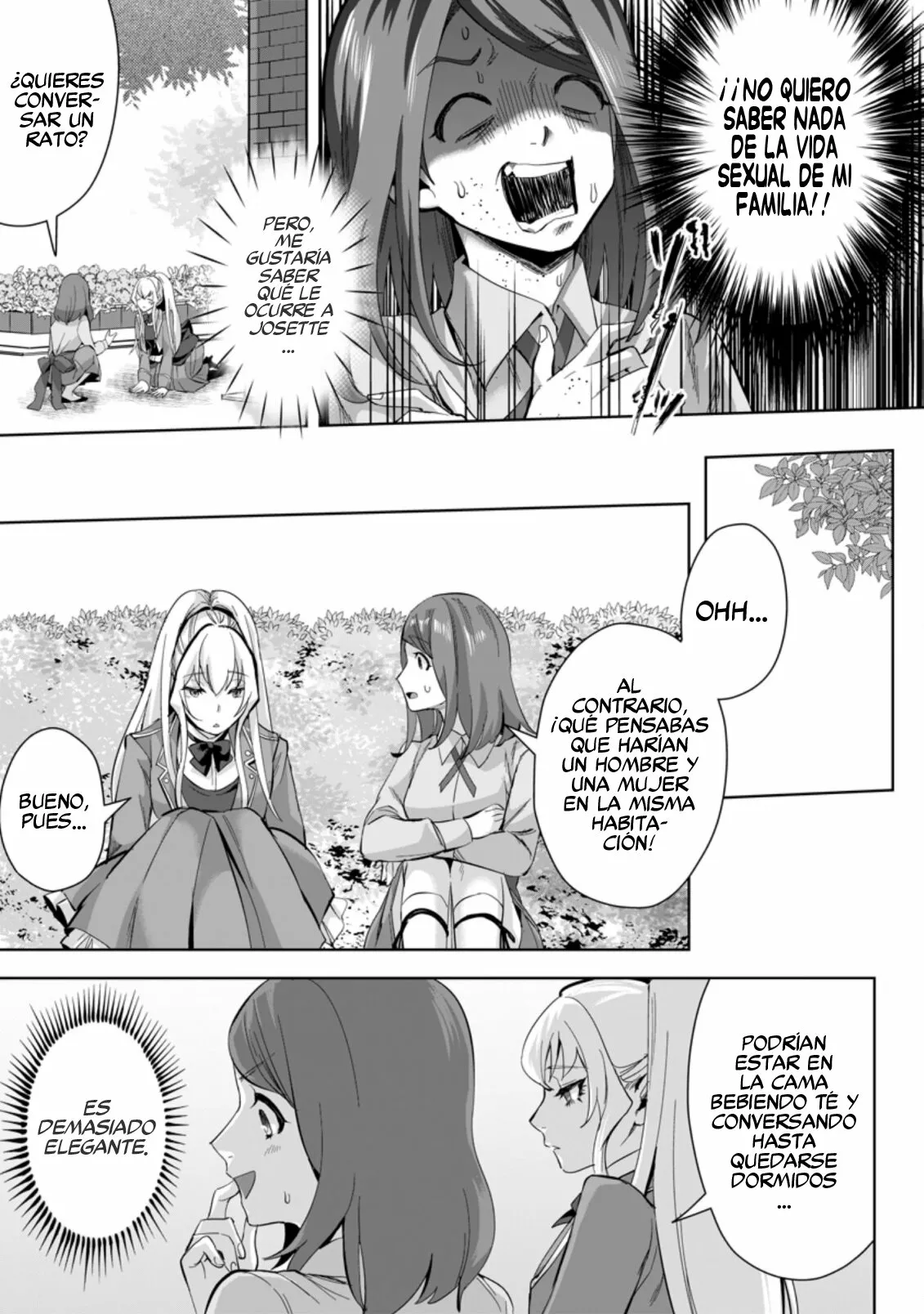 It seems that I was reincarnated into the world of a school otome game, but I was a background male student with cheats. Capítulo 11 - Page 12