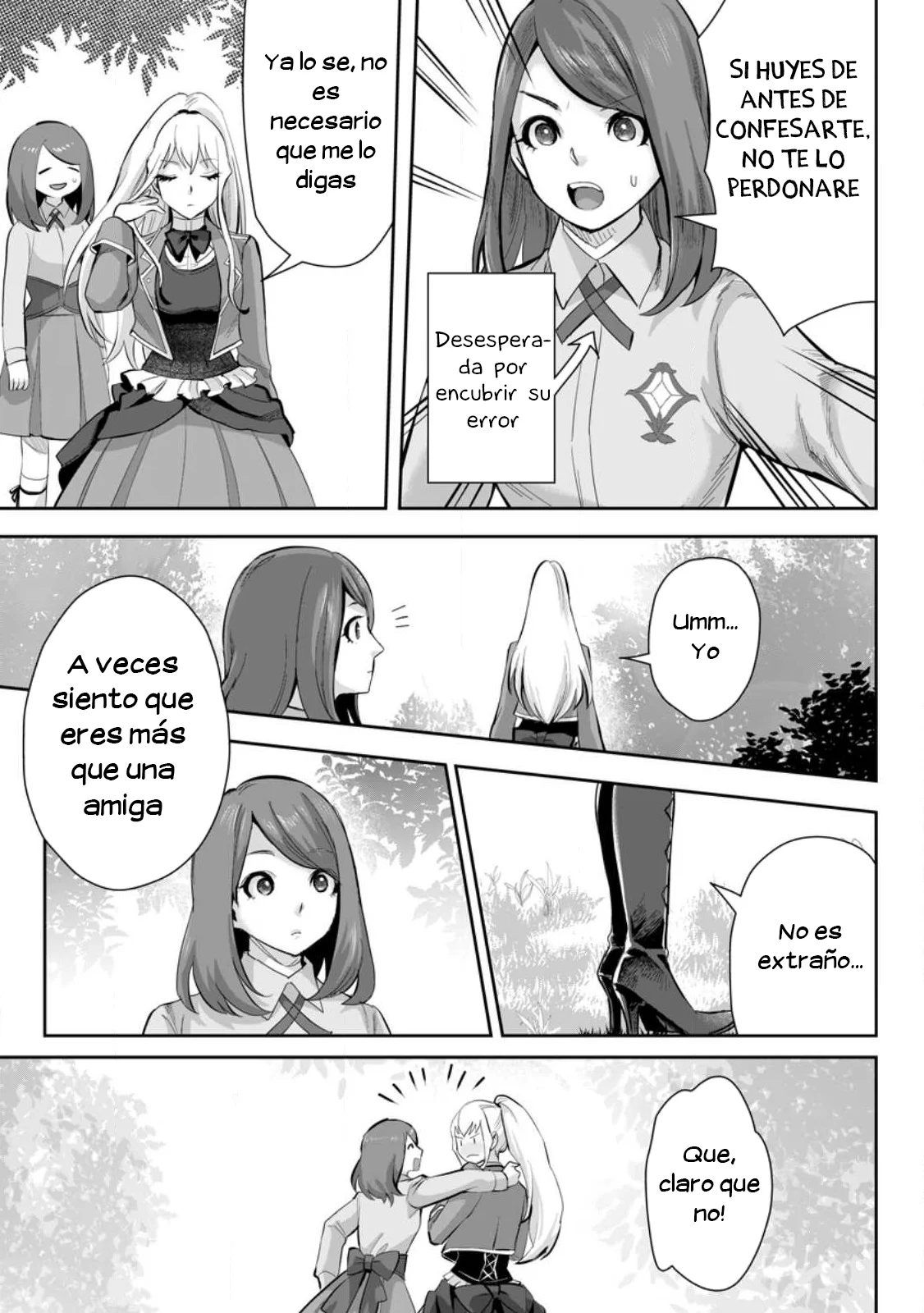 It seems that I was reincarnated into the world of a school otome game, but I was a background male student with cheats. Capítulo 14.3 - Page 8