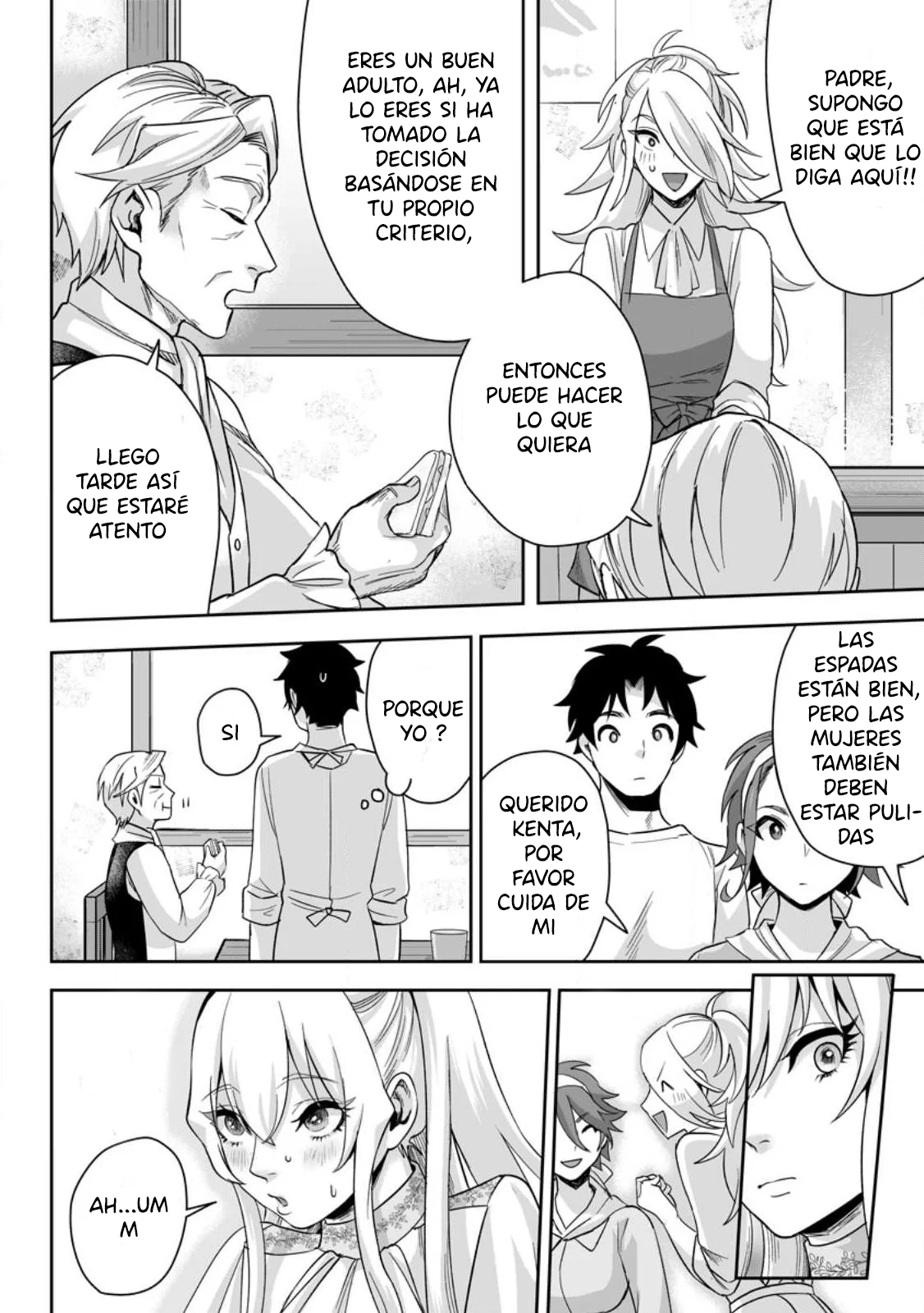 It seems that I was reincarnated into the world of a school otome game, but I was a background male student with cheats. Capítulo 16.3 - Page 10