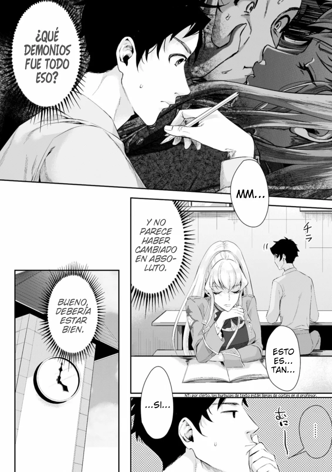 It seems that I was reincarnated into the world of a school otome game, but I was a background male student with cheats. Capítulo 2.1 - Page 2