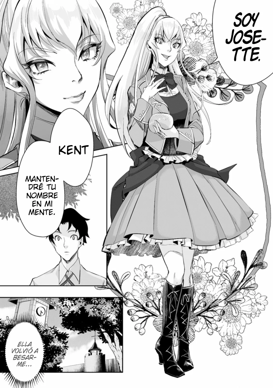 It seems that I was reincarnated into the world of a school otome game, but I was a background male student with cheats. Capítulo 2.1 - Page 8