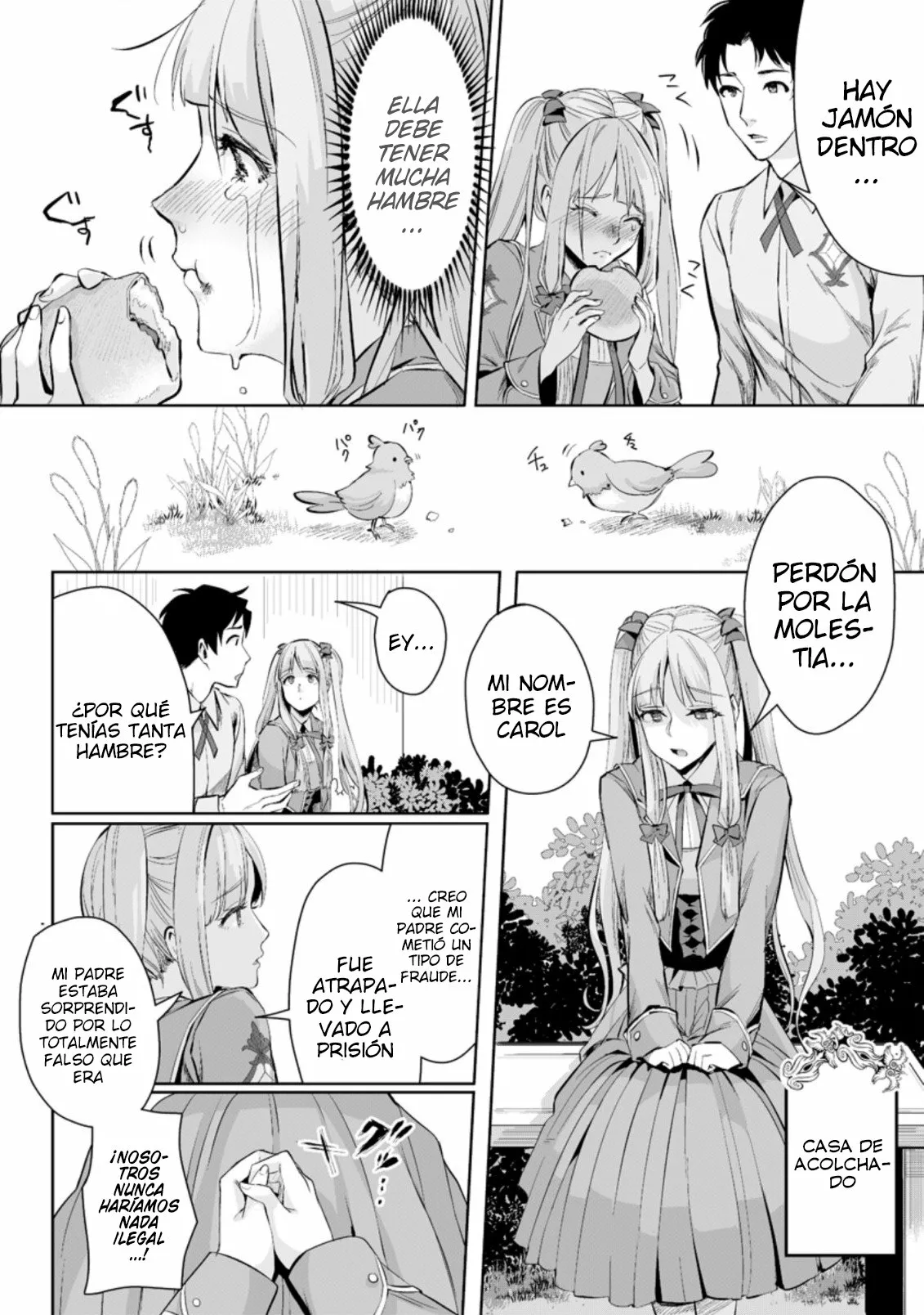 It seems that I was reincarnated into the world of a school otome game, but I was a background male student with cheats. Capítulo 2.2 - Page 4