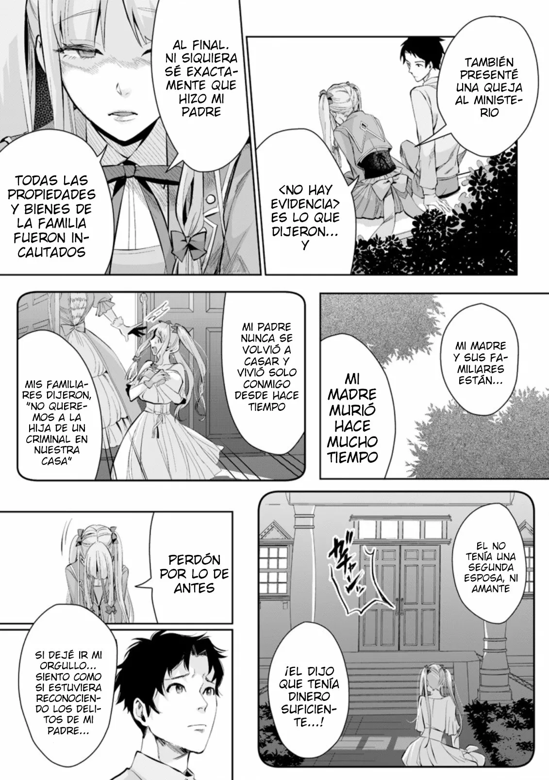 It seems that I was reincarnated into the world of a school otome game, but I was a background male student with cheats. Capítulo 2.2 - Page 5