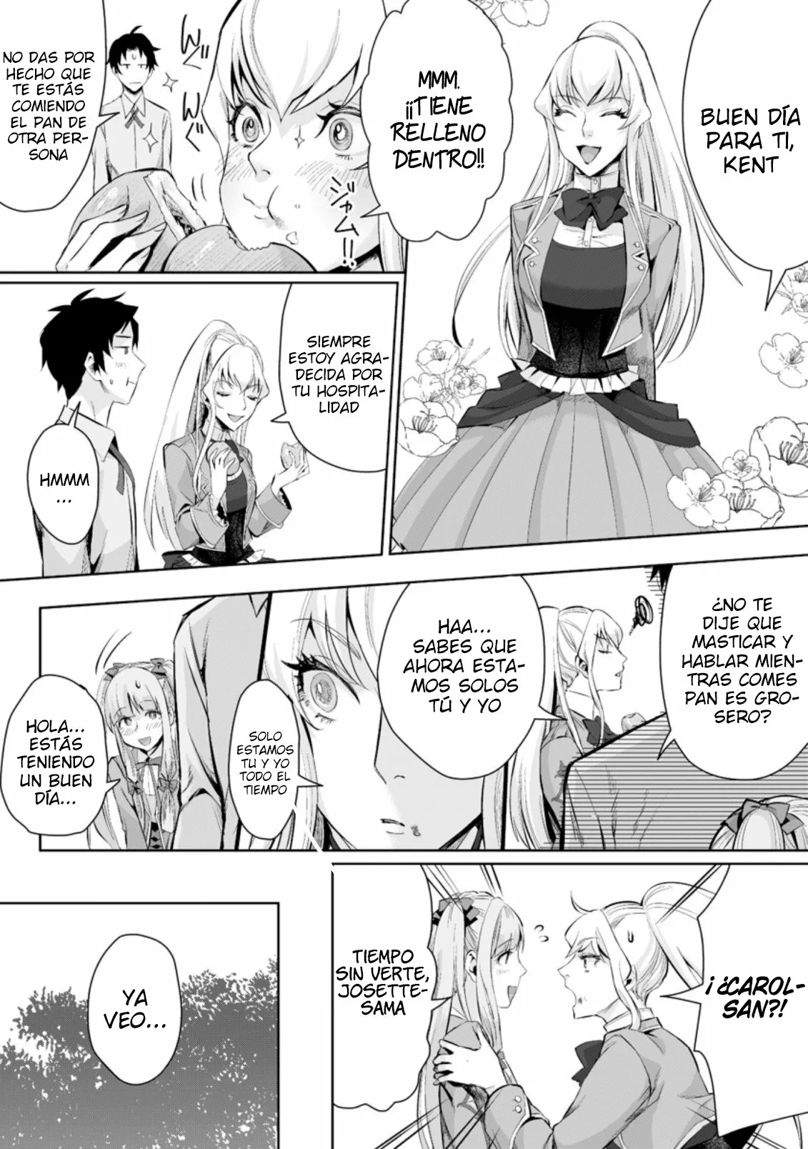 It seems that I was reincarnated into the world of a school otome game, but I was a background male student with cheats. Capítulo 2.2 - Page 6