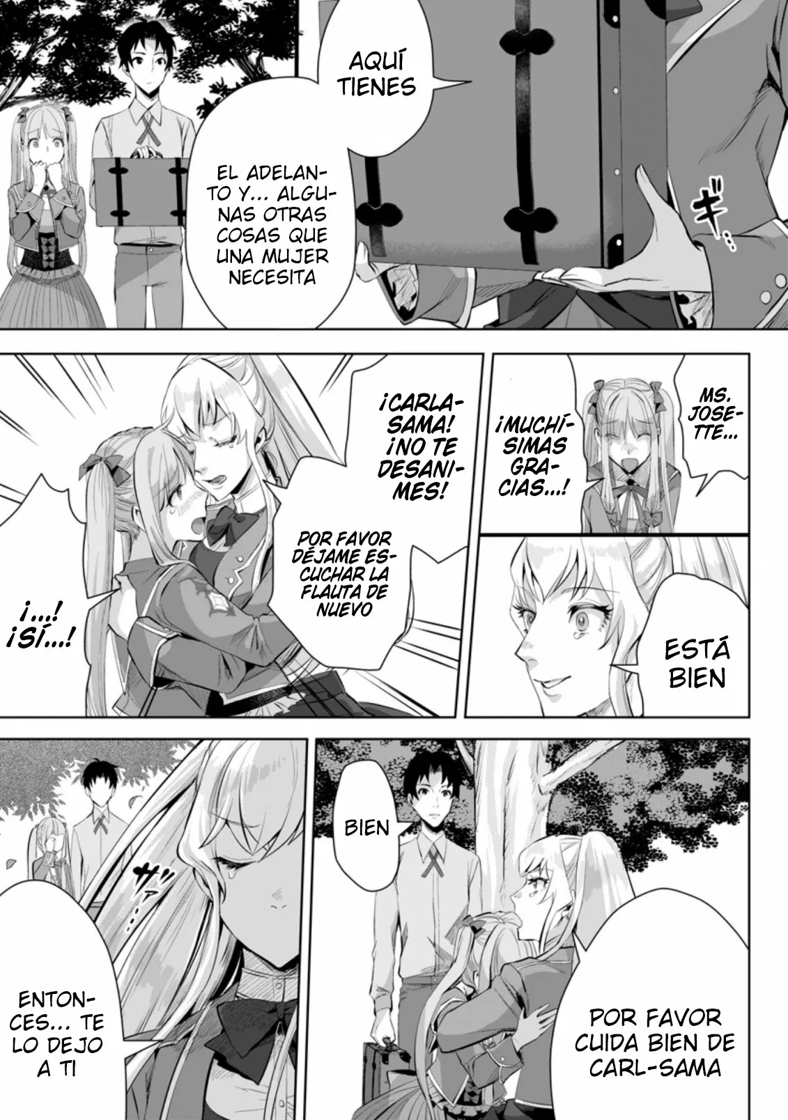 It seems that I was reincarnated into the world of a school otome game, but I was a background male student with cheats. Capítulo 2.2 - Page 9