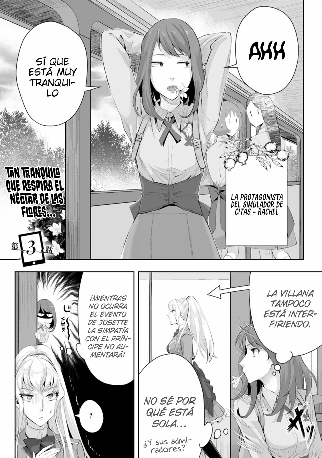 It seems that I was reincarnated into the world of a school otome game, but I was a background male student with cheats. Capítulo 3 - Page 2