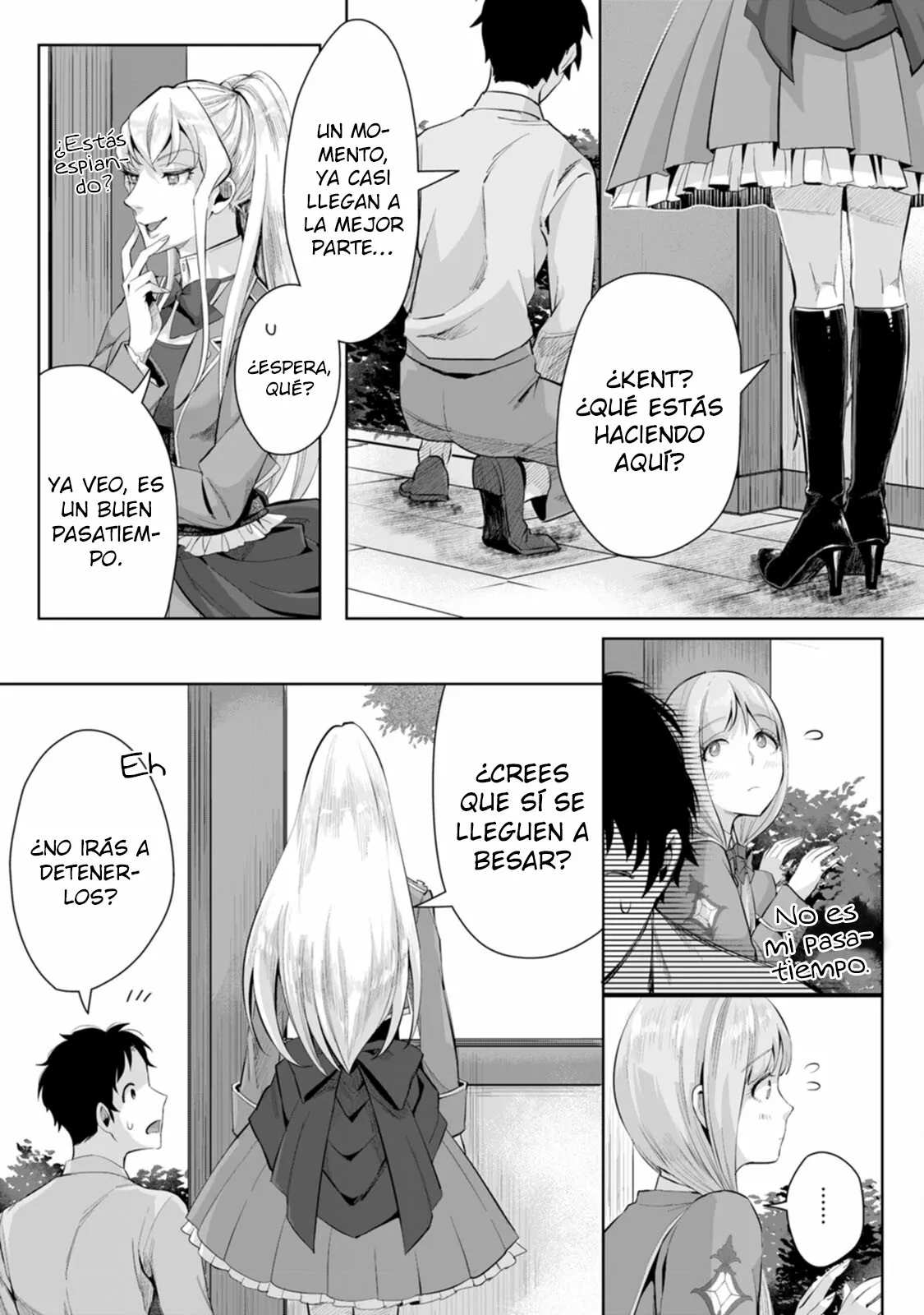 It seems that I was reincarnated into the world of a school otome game, but I was a background male student with cheats. Capítulo 3 - Page 27