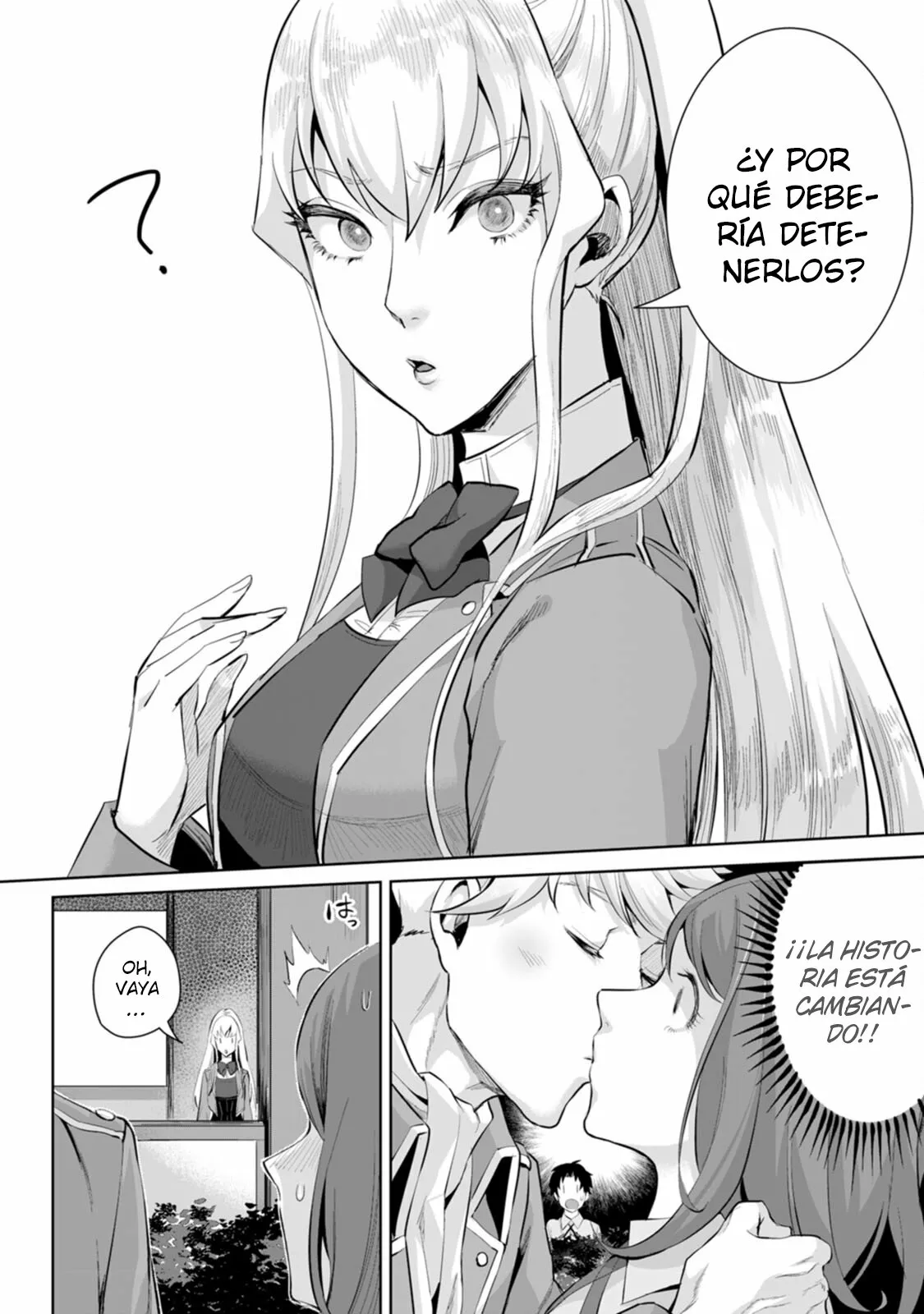It seems that I was reincarnated into the world of a school otome game, but I was a background male student with cheats. Capítulo 3 - Page 28