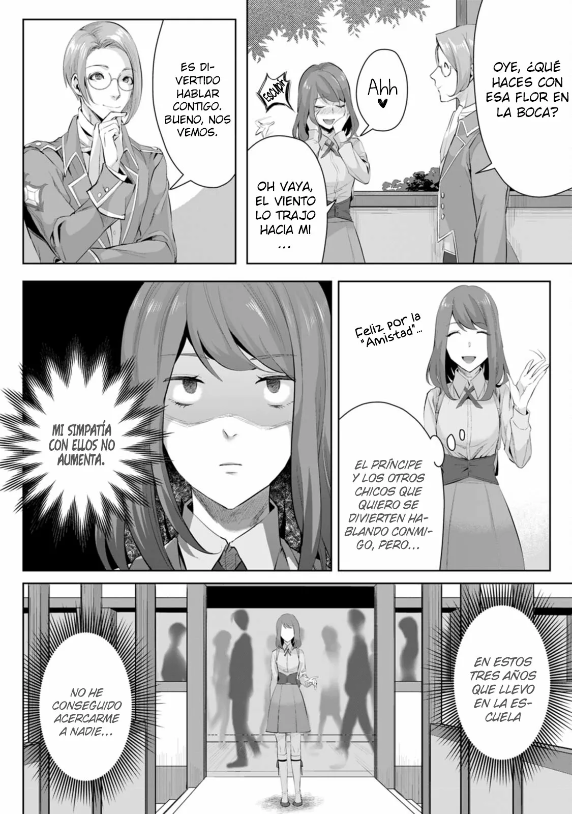 It seems that I was reincarnated into the world of a school otome game, but I was a background male student with cheats. Capítulo 3 - Page 3