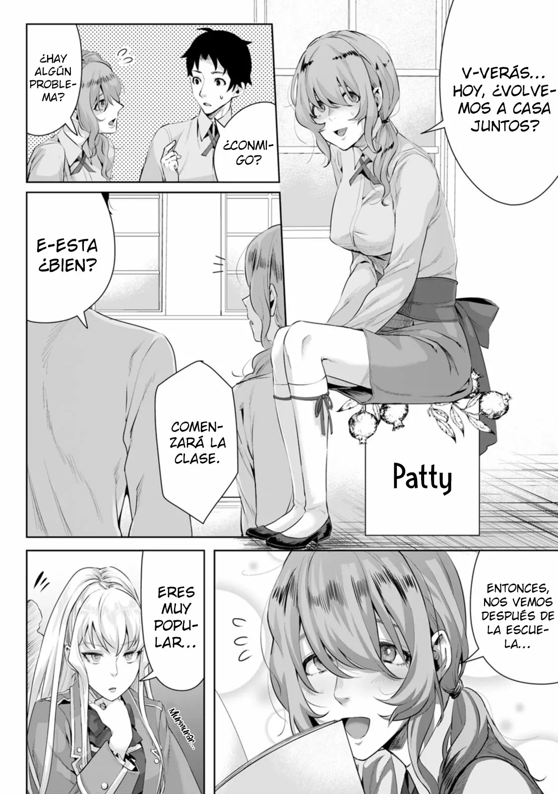 It seems that I was reincarnated into the world of a school otome game, but I was a background male student with cheats. Capítulo 4 - Page 3
