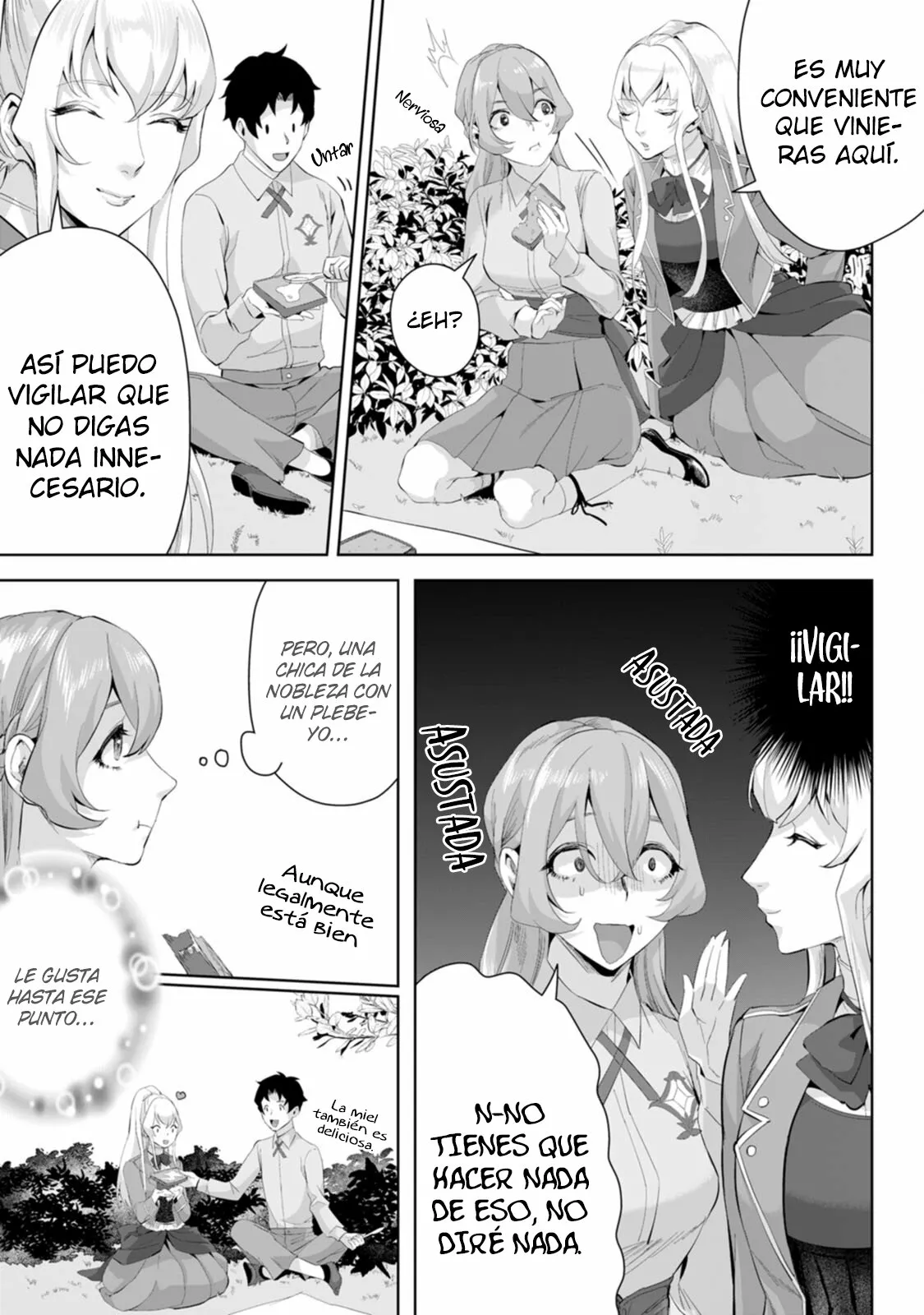 It seems that I was reincarnated into the world of a school otome game, but I was a background male student with cheats. Capítulo 5 - Page 22