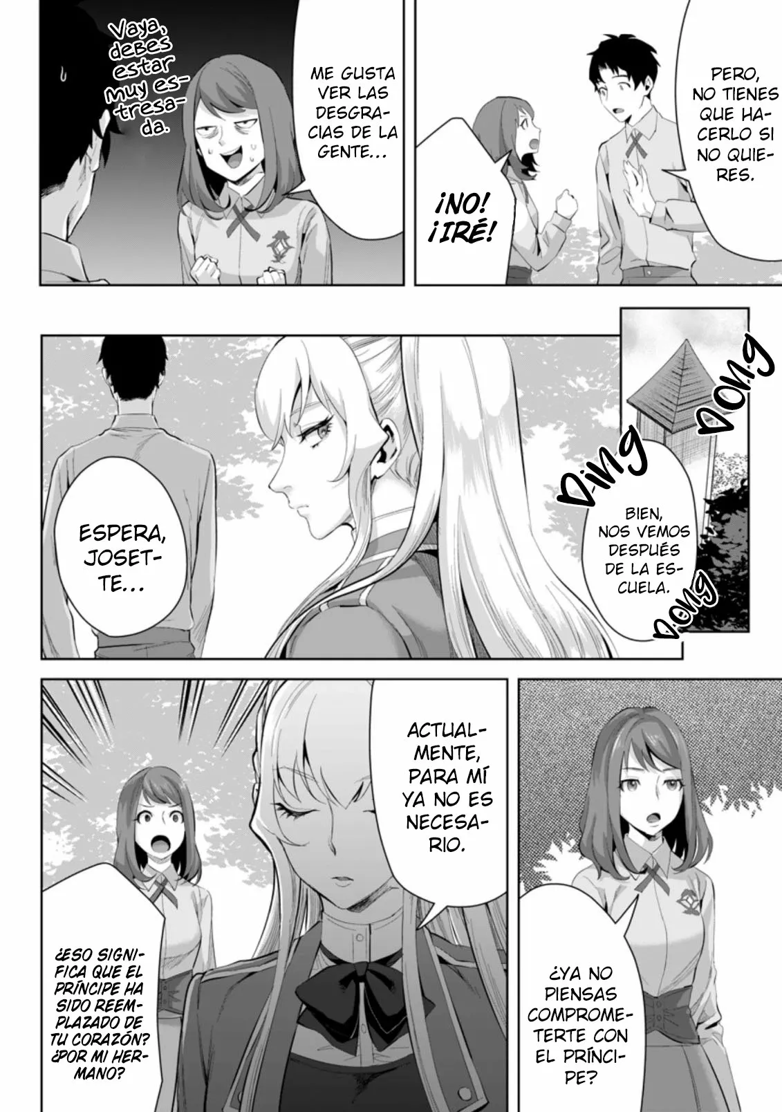 It seems that I was reincarnated into the world of a school otome game, but I was a background male student with cheats. Capítulo 6 - Page 23