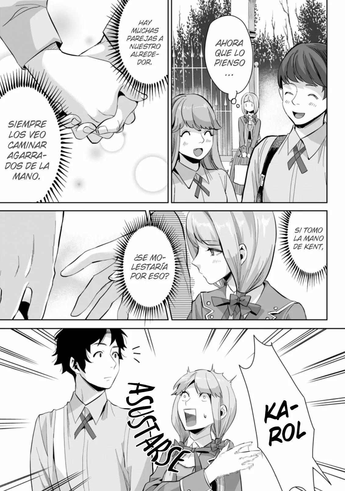 It seems that I was reincarnated into the world of a school otome game, but I was a background male student with cheats. Capítulo 8 - Page 32