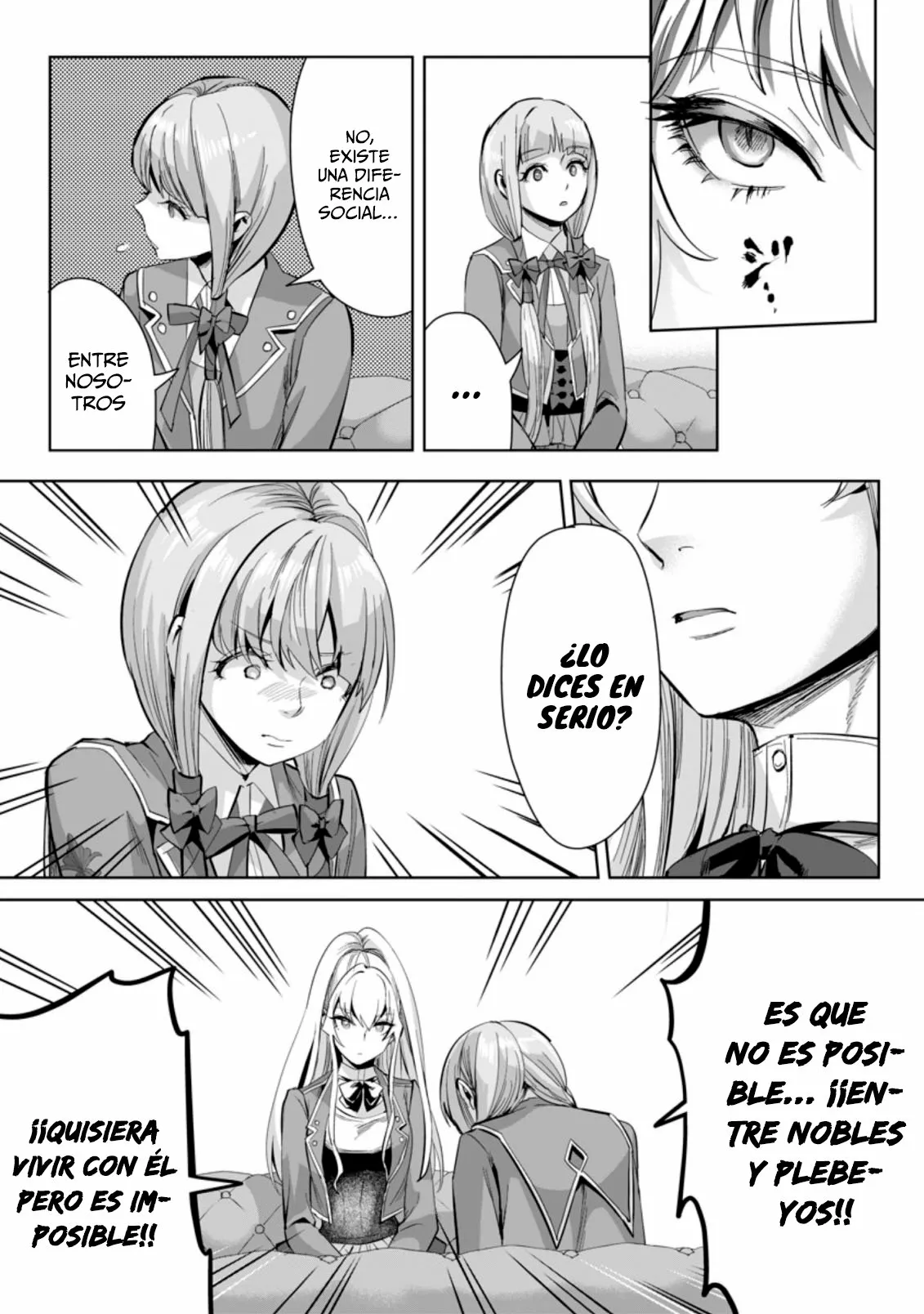 It seems that I was reincarnated into the world of a school otome game, but I was a background male student with cheats. Capítulo 9 - Page 22