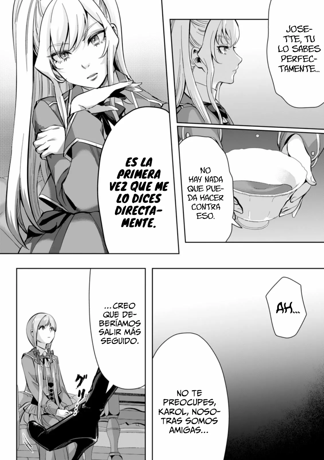 It seems that I was reincarnated into the world of a school otome game, but I was a background male student with cheats. Capítulo 9 - Page 23