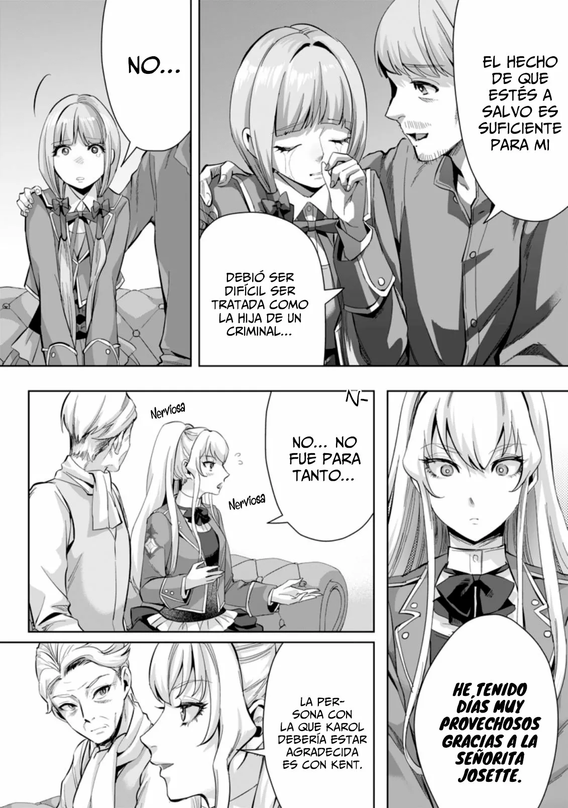It seems that I was reincarnated into the world of a school otome game, but I was a background male student with cheats. Capítulo 9 - Page 9