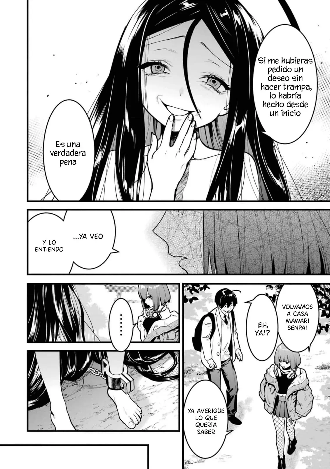 6nin no shinanai shoujo to kanarazu shinu unmei no hito Capítulo 11 - Page 36