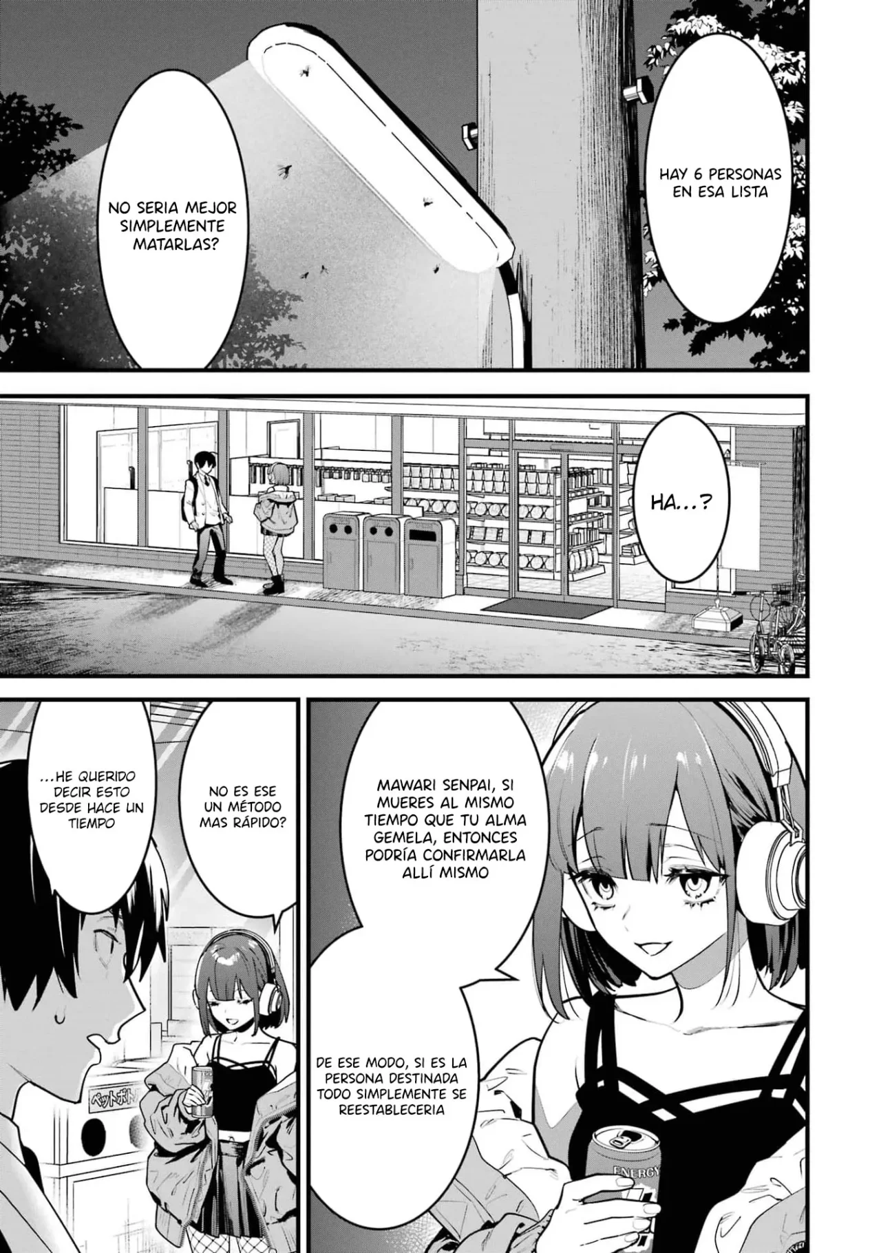 6nin no shinanai shoujo to kanarazu shinu unmei no hito Capítulo 11 - Page 37