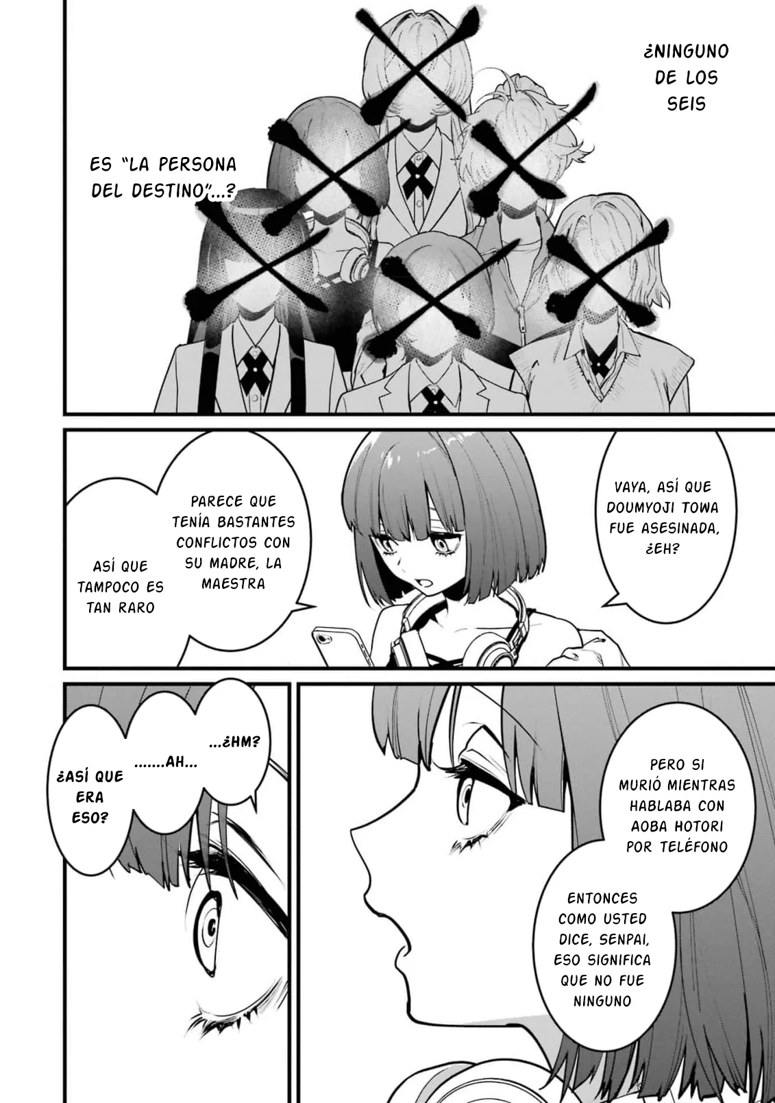 6nin no shinanai shoujo to kanarazu shinu unmei no hito Capítulo 13 - Page 24