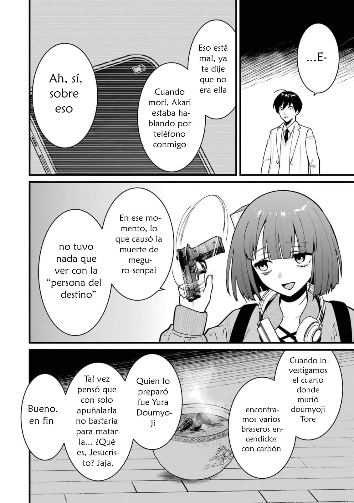 6nin no shinanai shoujo to kanarazu shinu unmei no hito Capítulo 14 - Page 8