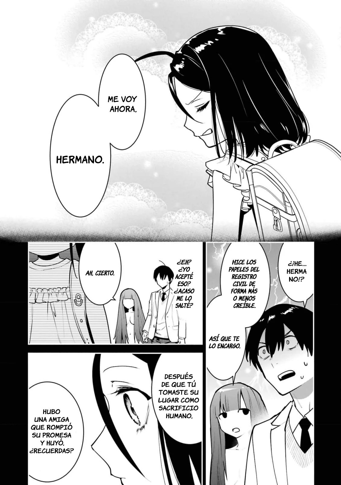 6nin no shinanai shoujo to kanarazu shinu unmei no hito Capítulo 15 - Page 40