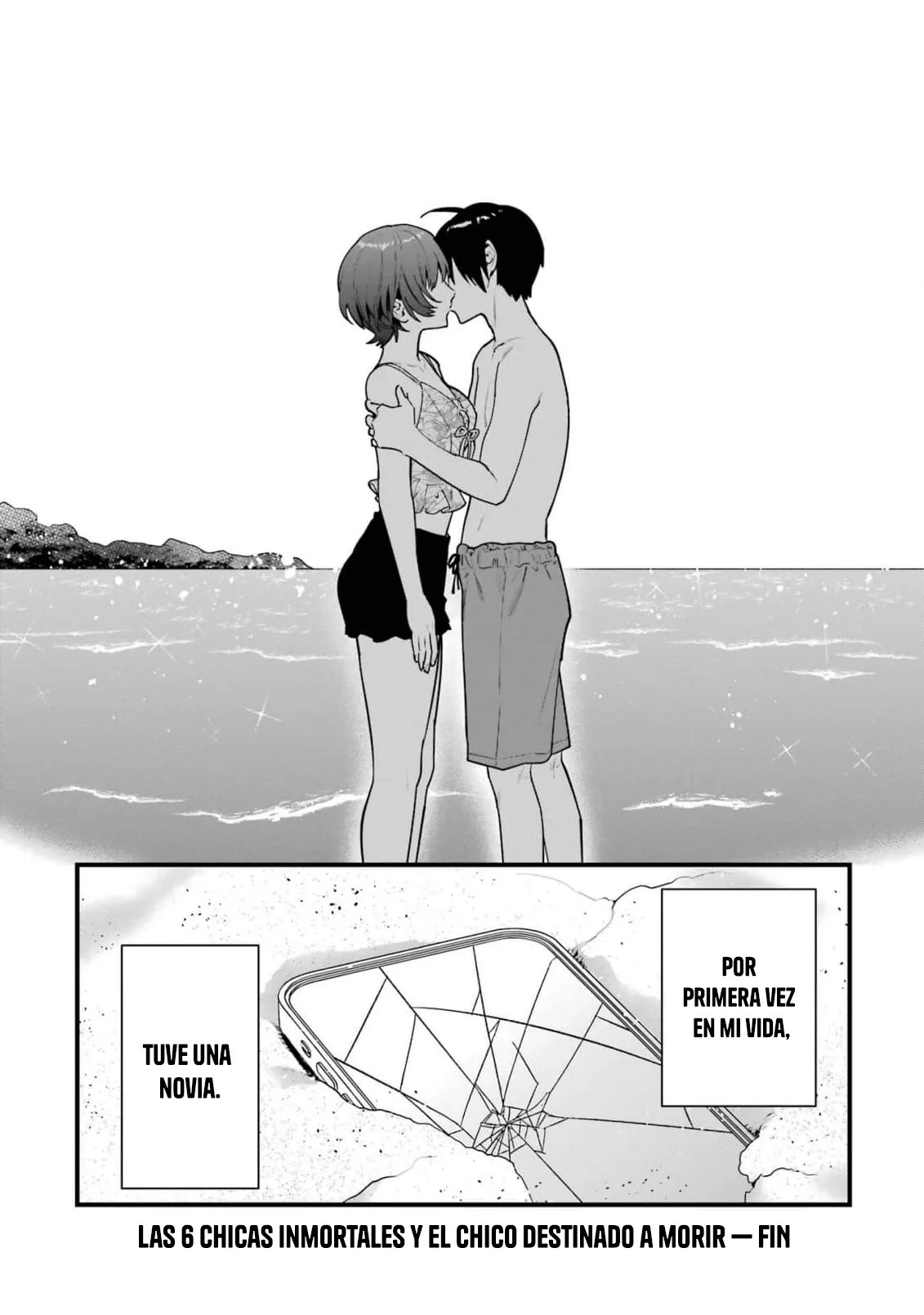 6nin no shinanai shoujo to kanarazu shinu unmei no hito Capítulo 15 - Page 56