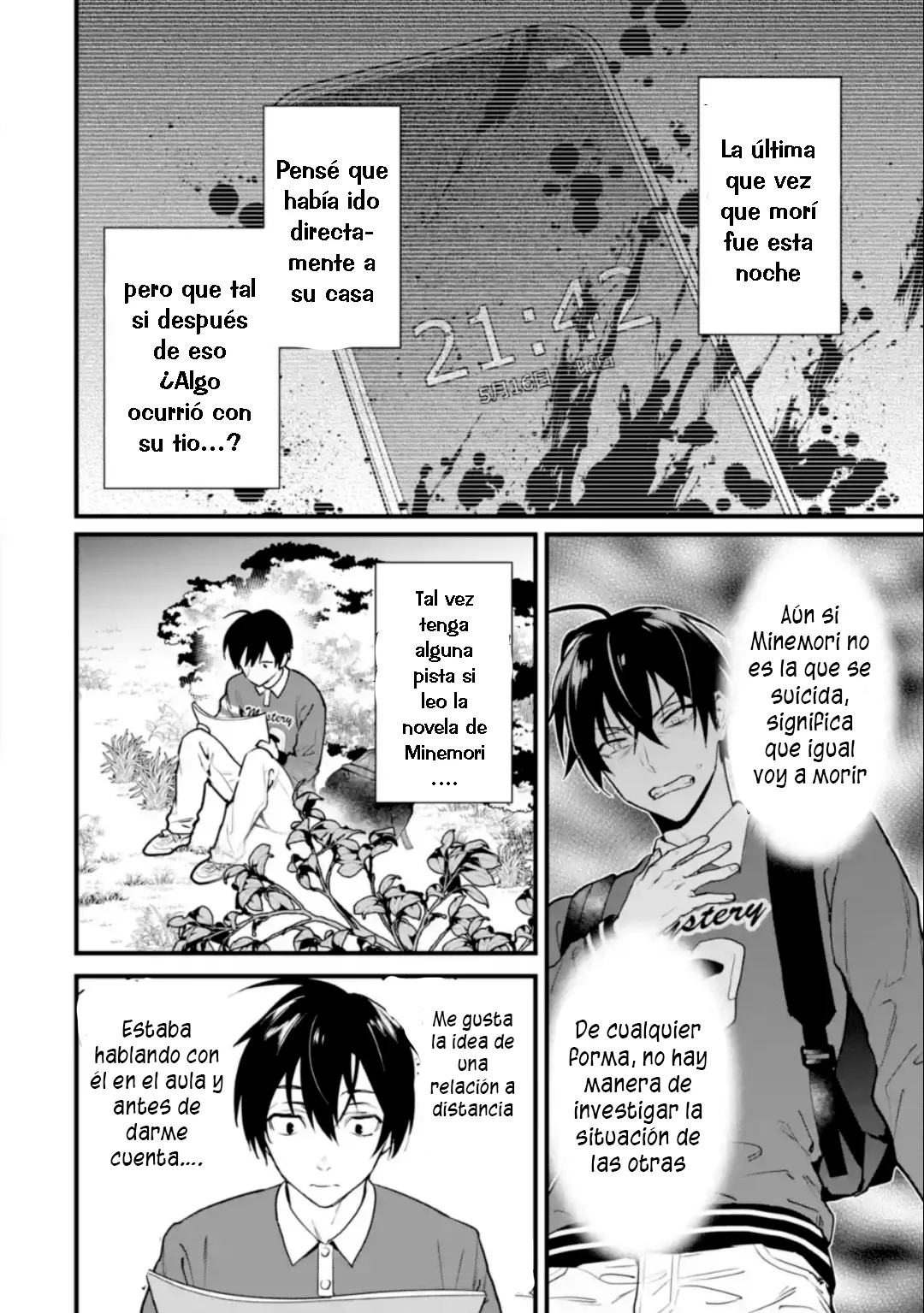 6nin no shinanai shoujo to kanarazu shinu unmei no hito Capítulo 5 - Page 34