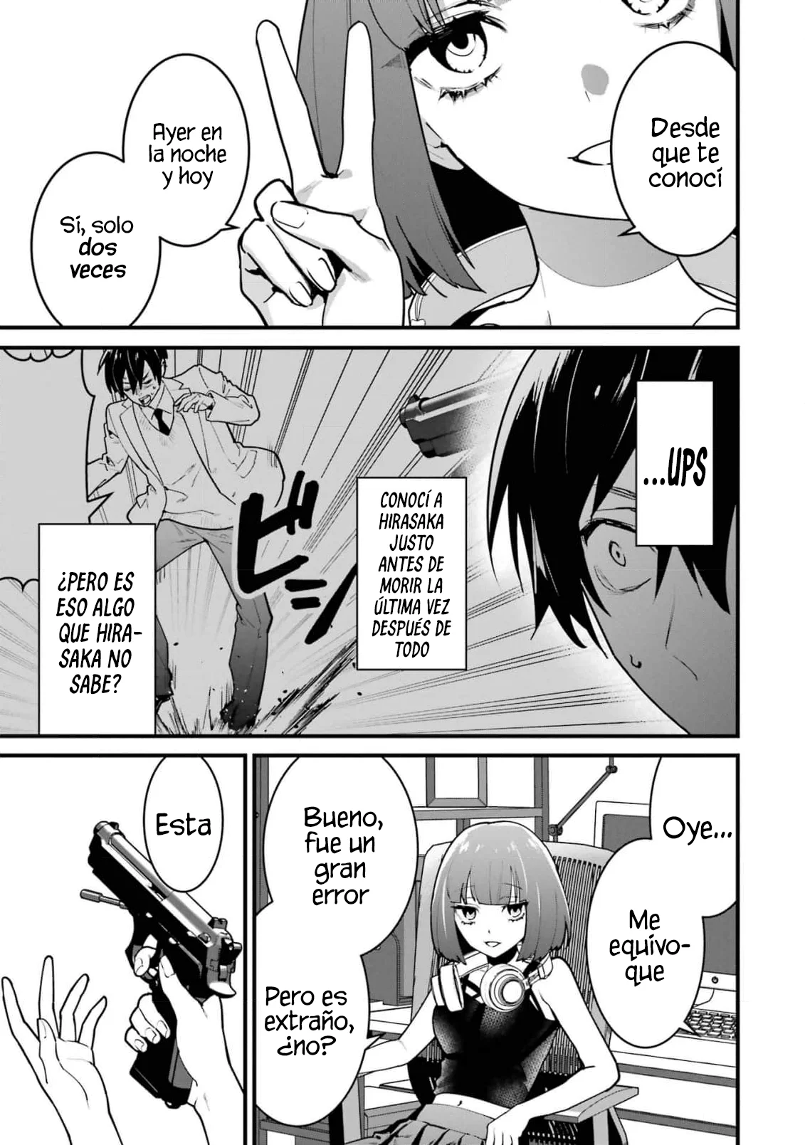 6nin no shinanai shoujo to kanarazu shinu unmei no hito Capítulo 9 - Page 45