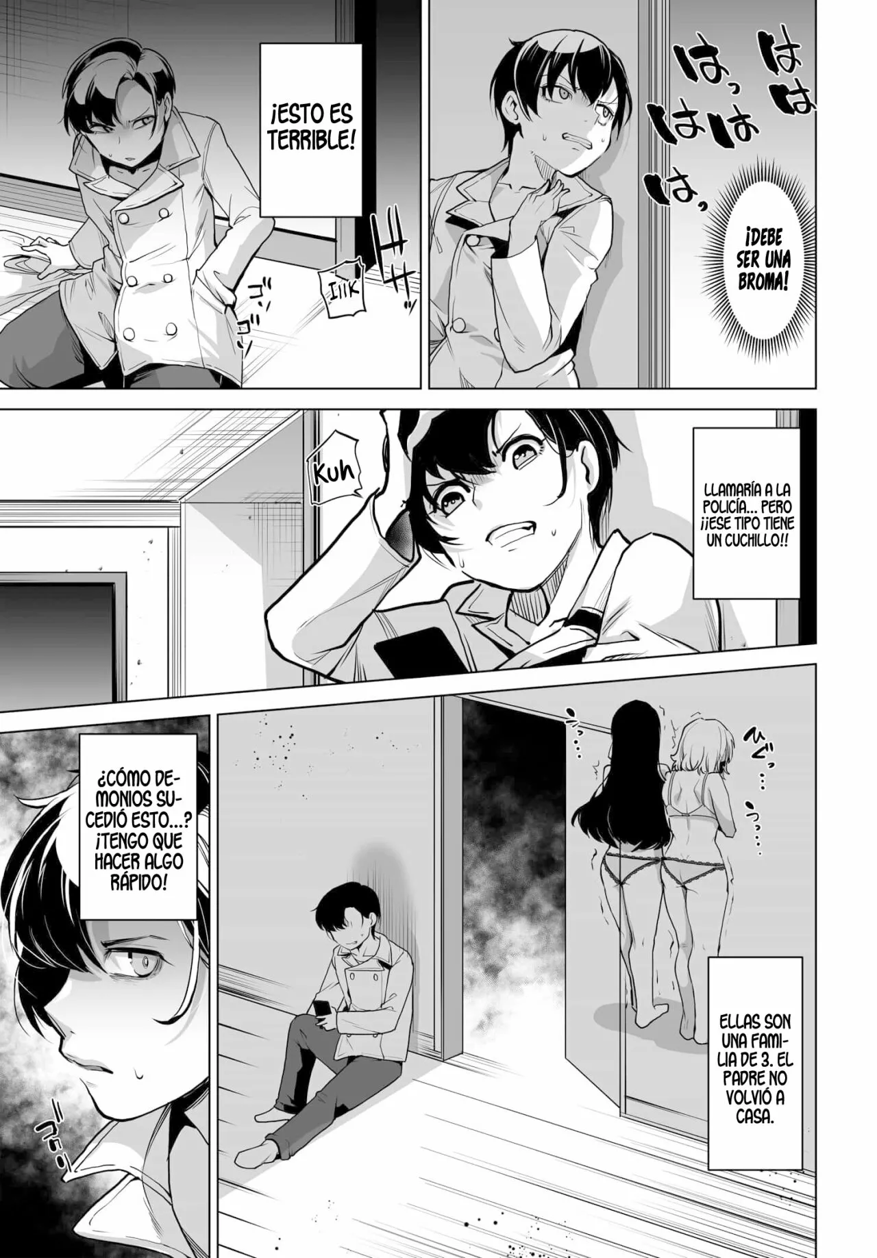 Otokogirai na Bijin Shimai wo Namae mo Tsugezu ni Tasuketara Ittai Dou Naru? Capítulo 1 - Page 15