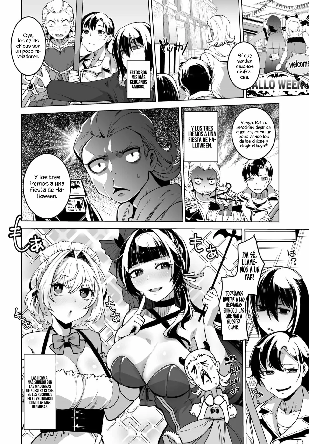 Otokogirai na Bijin Shimai wo Namae mo Tsugezu ni Tasuketara Ittai Dou Naru? Capítulo 1 - Page 8
