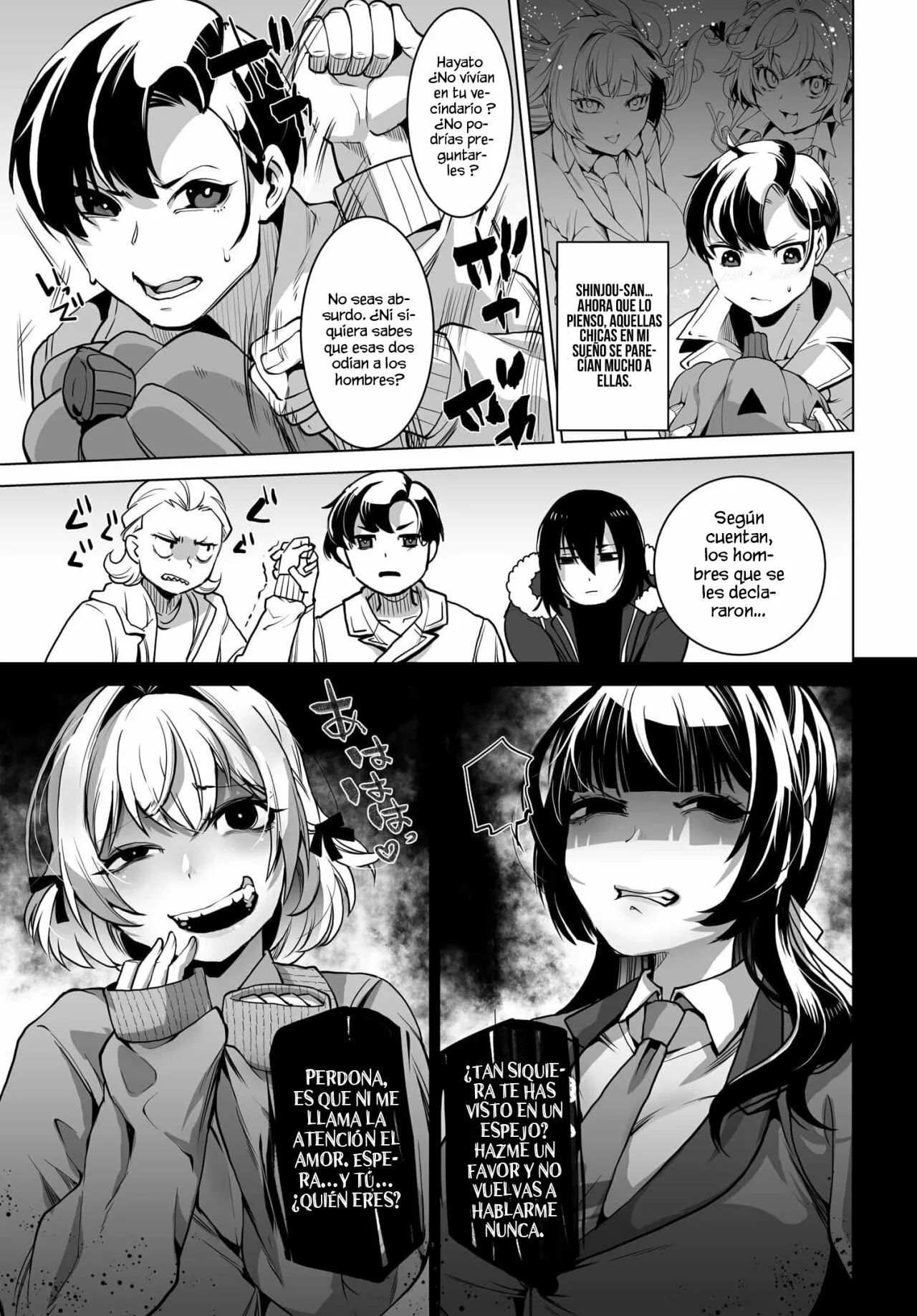 Otokogirai na Bijin Shimai wo Namae mo Tsugezu ni Tasuketara Ittai Dou Naru? Capítulo 1 - Page 9
