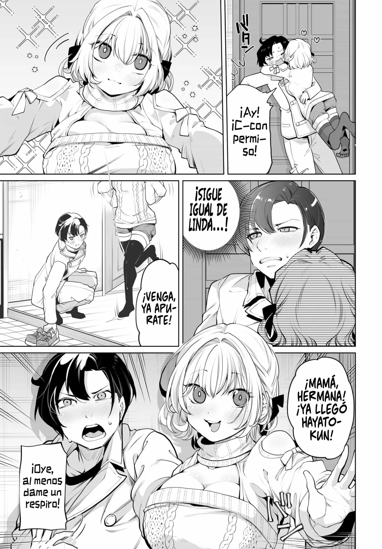 Otokogirai na Bijin Shimai wo Namae mo Tsugezu ni Tasuketara Ittai Dou Naru? Capítulo 10 - Page 5