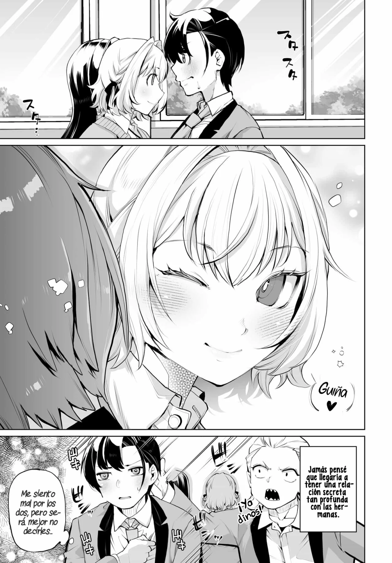 Otokogirai na Bijin Shimai wo Namae mo Tsugezu ni Tasuketara Ittai Dou Naru? Capítulo 12 - Page 7