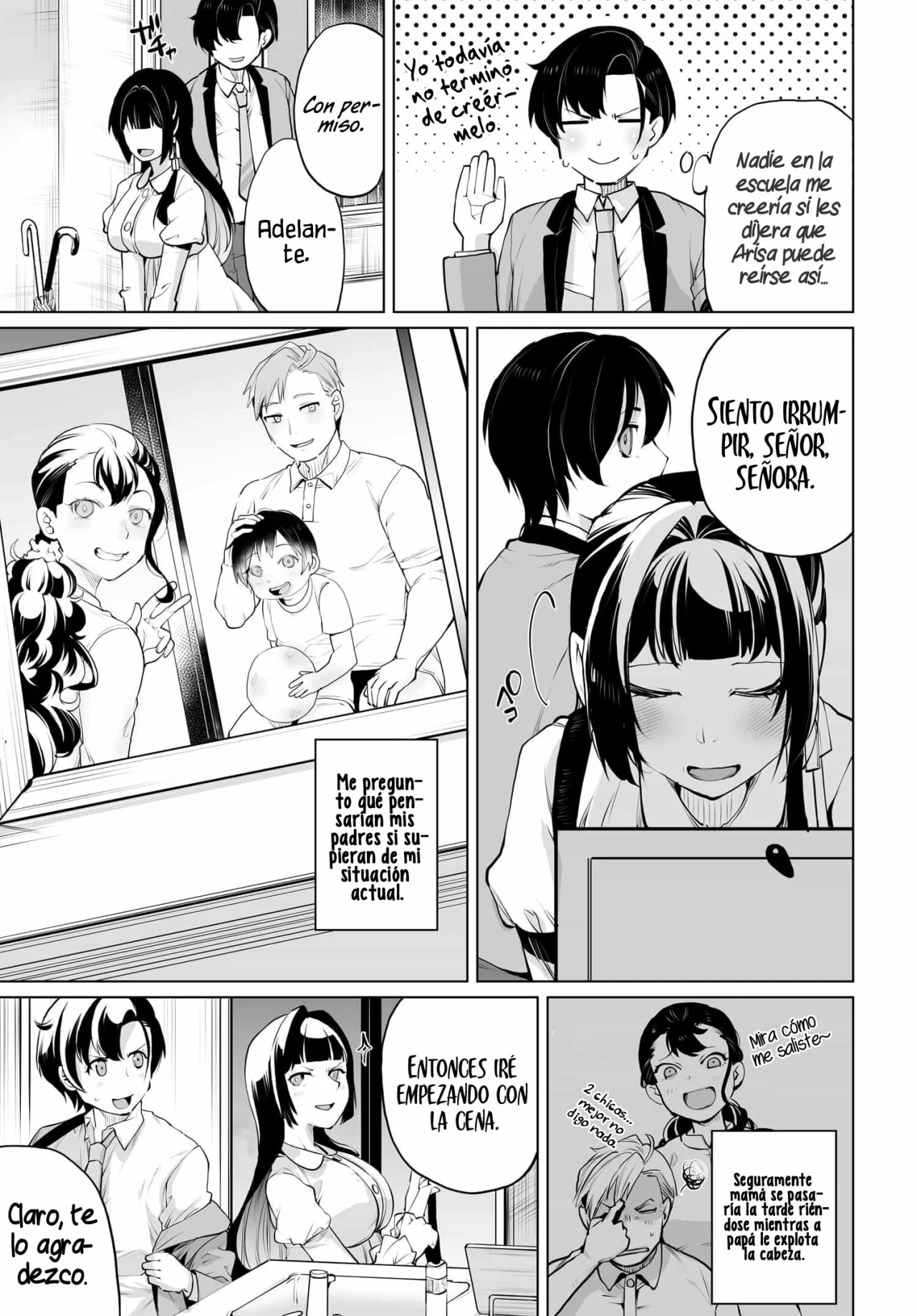 Otokogirai na Bijin Shimai wo Namae mo Tsugezu ni Tasuketara Ittai Dou Naru? Capítulo 12 - Page 9
