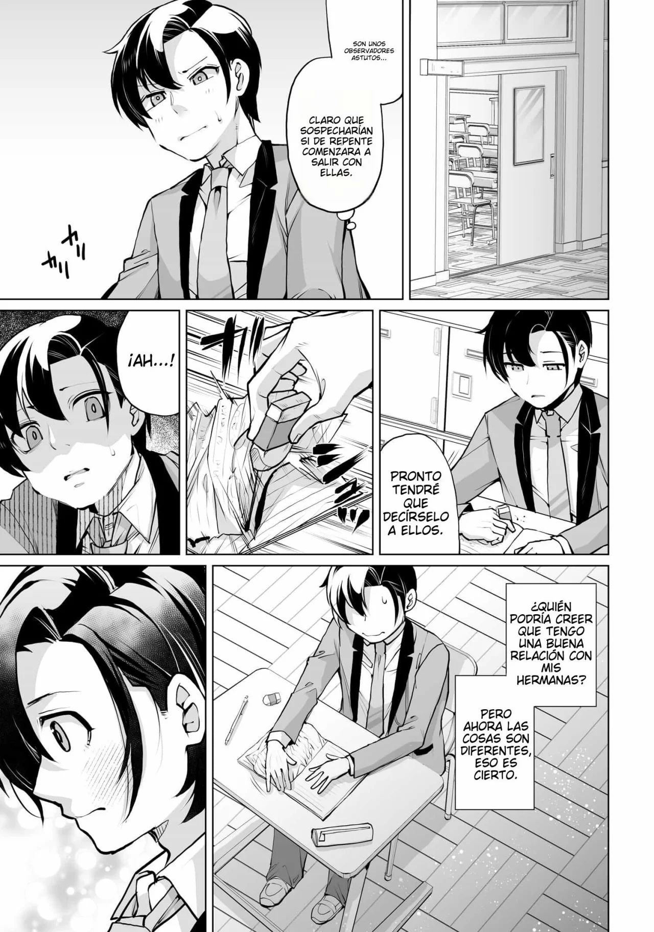 Otokogirai na Bijin Shimai wo Namae mo Tsugezu ni Tasuketara Ittai Dou Naru? Capítulo 14 - Page 4