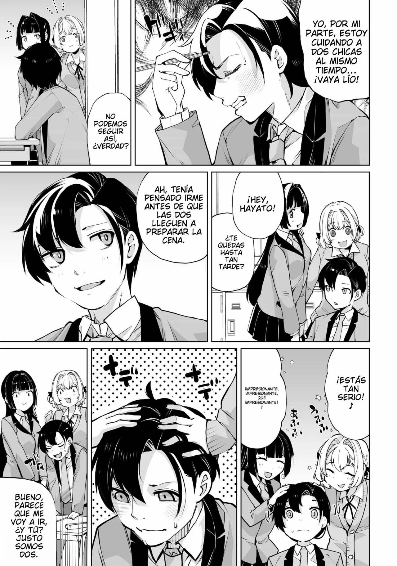 Otokogirai na Bijin Shimai wo Namae mo Tsugezu ni Tasuketara Ittai Dou Naru? Capítulo 14 - Page 6
