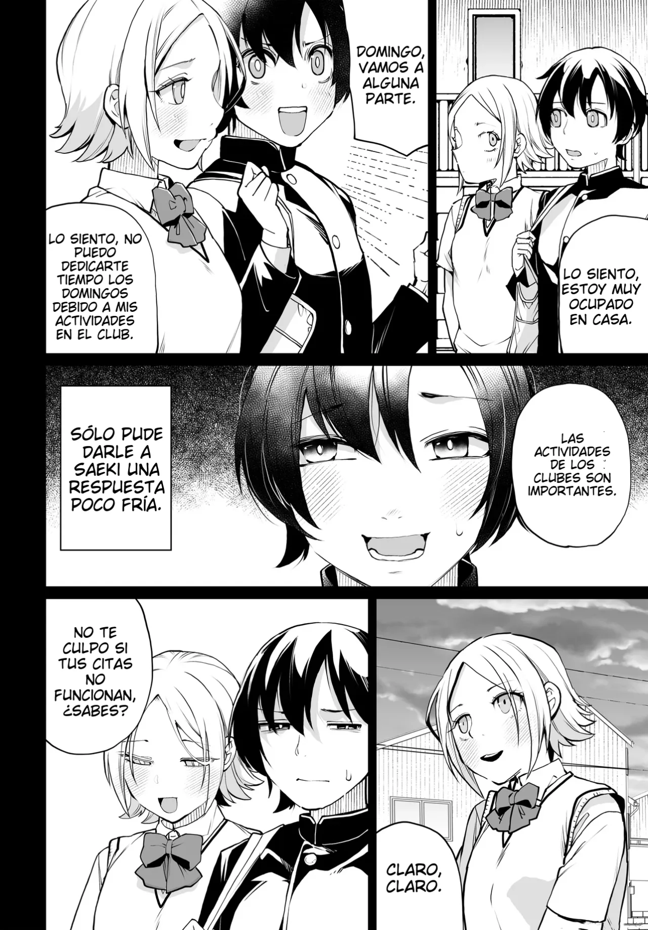 Otokogirai na Bijin Shimai wo Namae mo Tsugezu ni Tasuketara Ittai Dou Naru? Capítulo 17 - Page 4