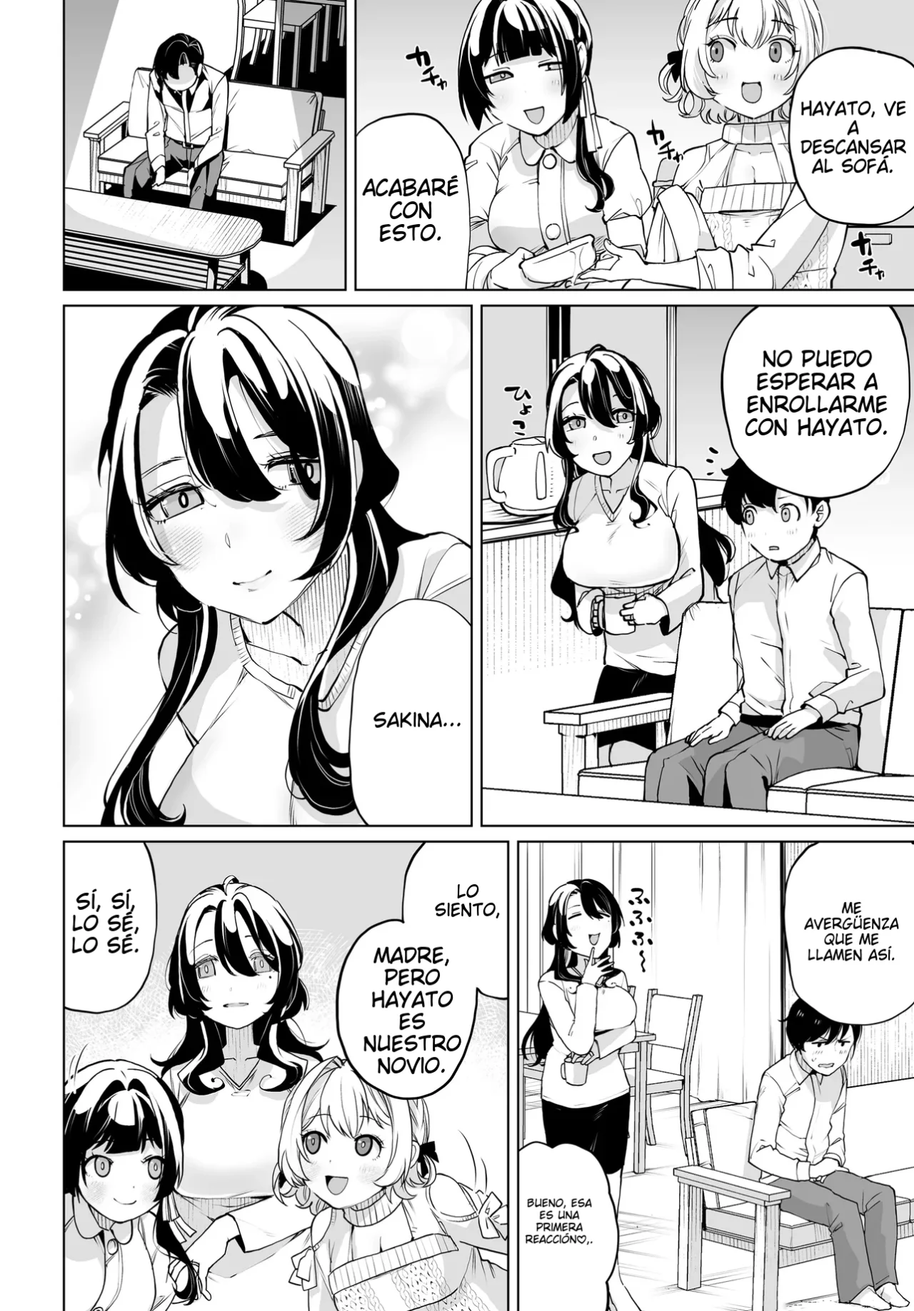 Otokogirai na Bijin Shimai wo Namae mo Tsugezu ni Tasuketara Ittai Dou Naru? Capítulo 17 - Page 8