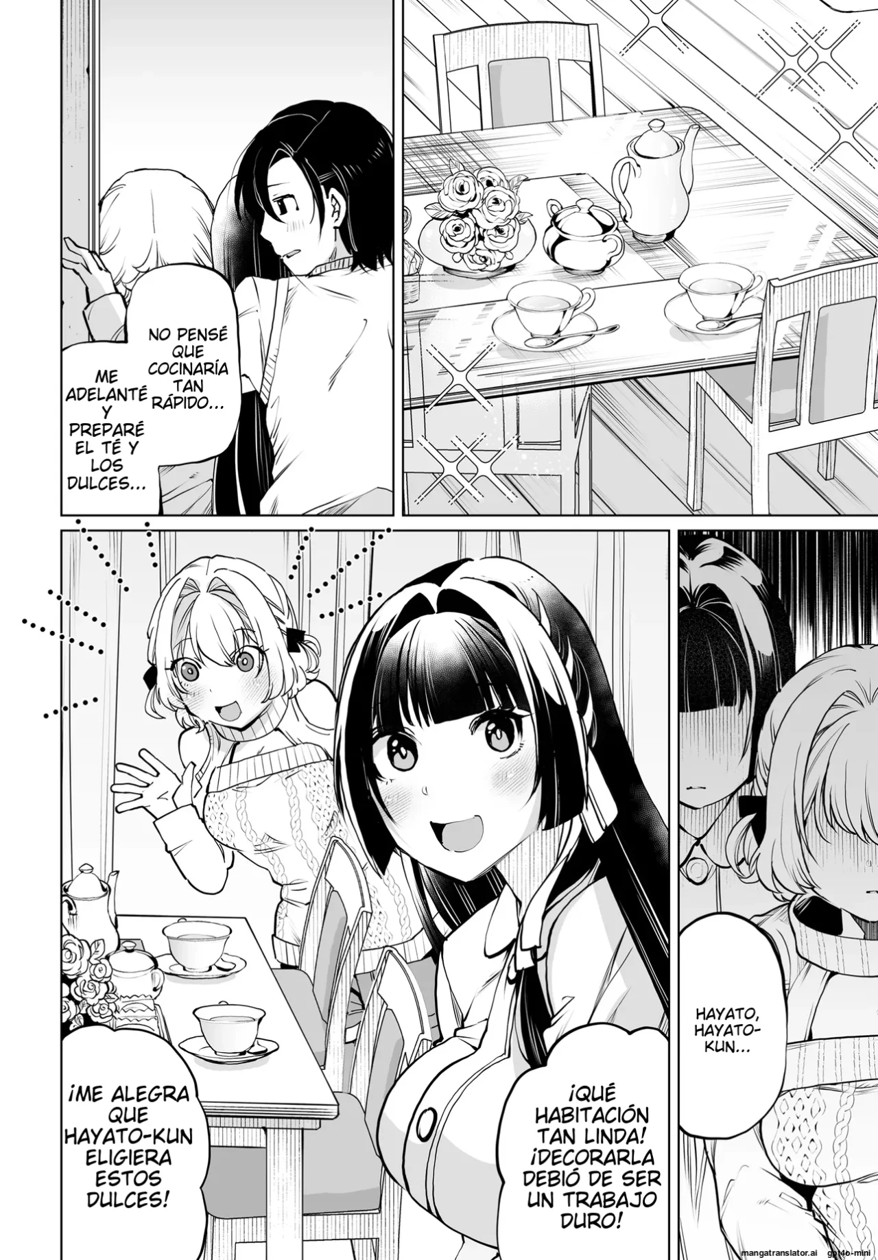 Otokogirai na Bijin Shimai wo Namae mo Tsugezu ni Tasuketara Ittai Dou Naru? Capítulo 18 - Page 8
