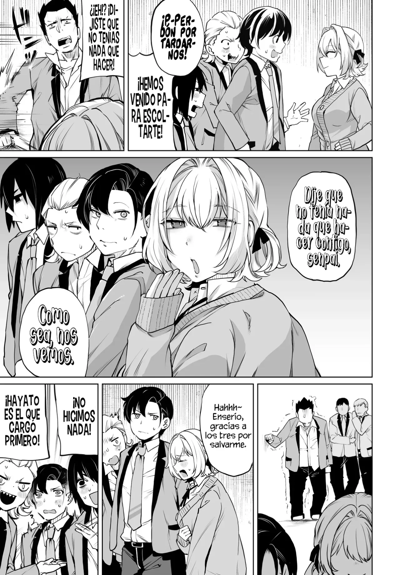 Otokogirai na Bijin Shimai wo Namae mo Tsugezu ni Tasuketara Ittai Dou Naru? Capítulo 19 - Page 7