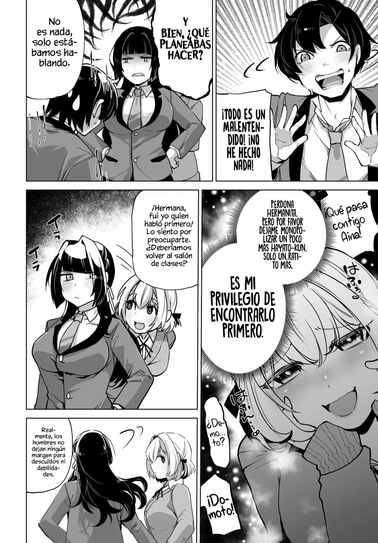 Otokogirai na Bijin Shimai wo Namae mo Tsugezu ni Tasuketara Ittai Dou Naru? Capítulo 5 - Page 10