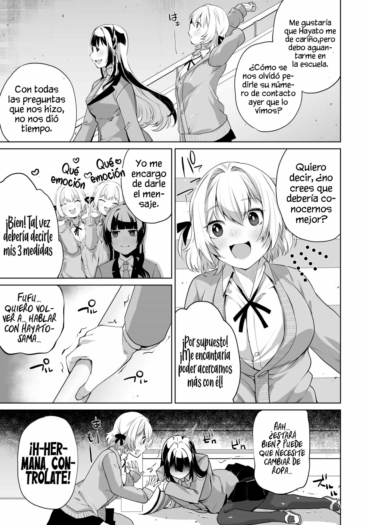 Otokogirai na Bijin Shimai wo Namae mo Tsugezu ni Tasuketara Ittai Dou Naru? Capítulo 8 - Page 9