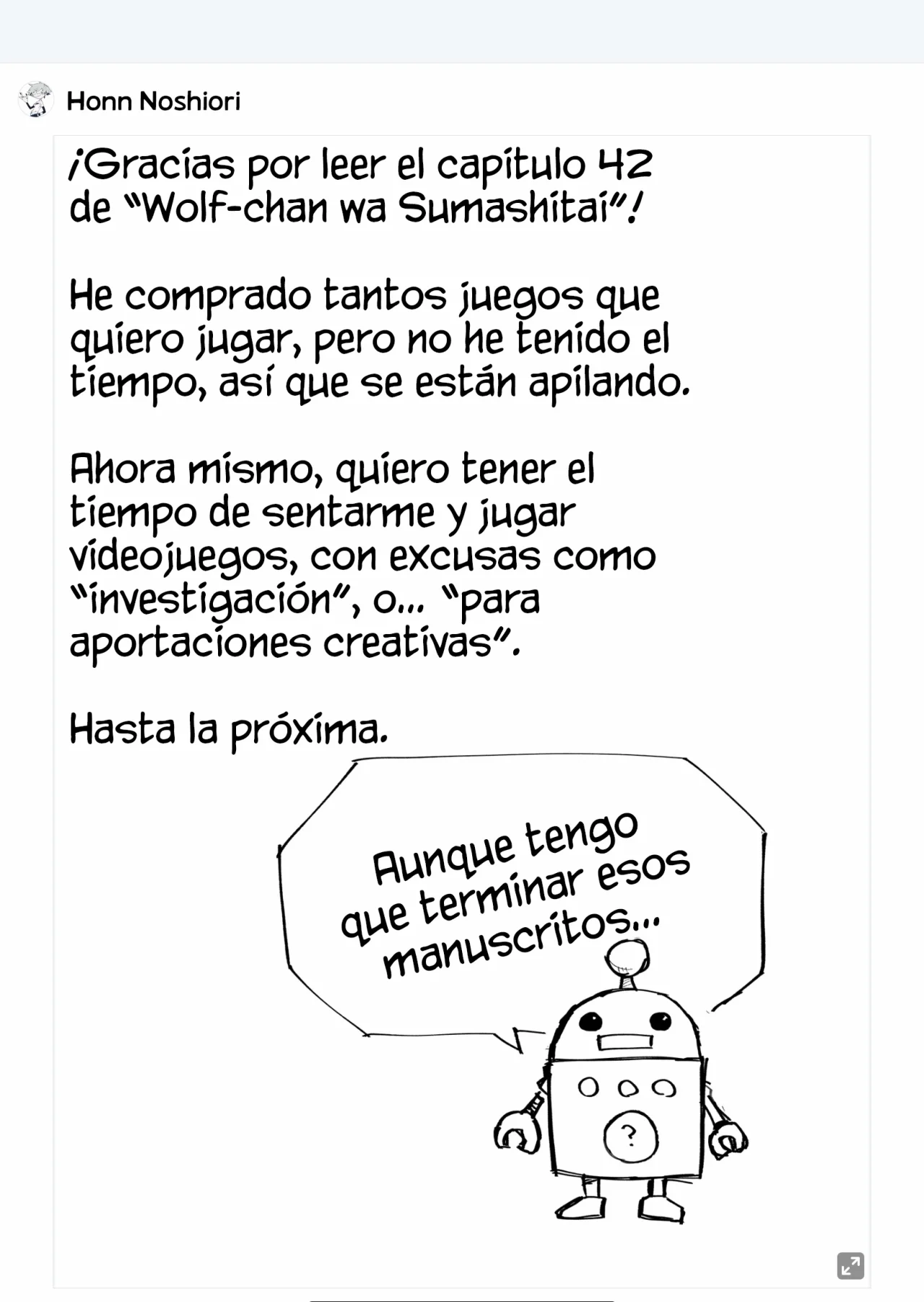 Wolf-chan wa Sumashitai Capítulo 42 - Page 16