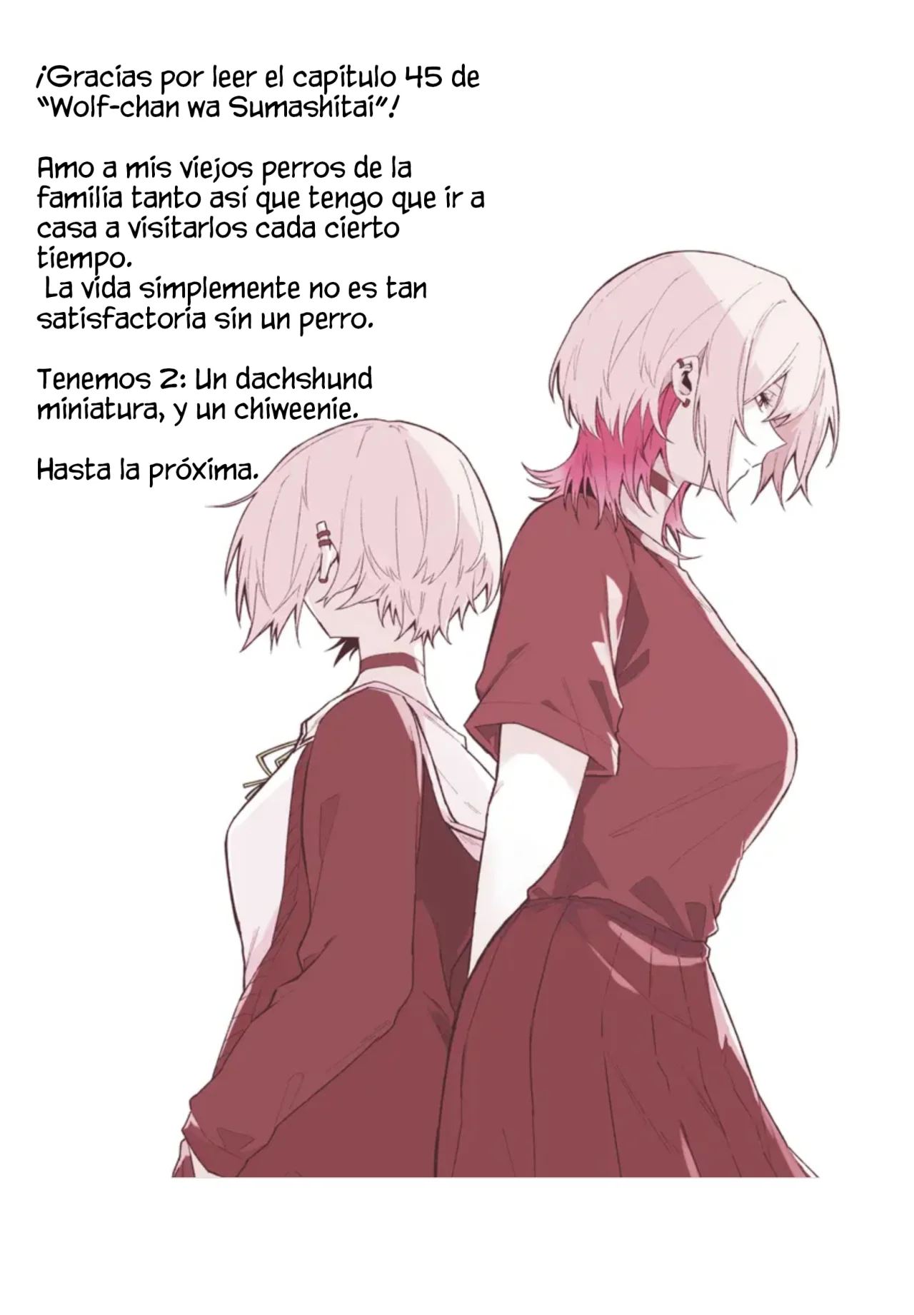Wolf-chan wa Sumashitai Capítulo 45 - Page 20