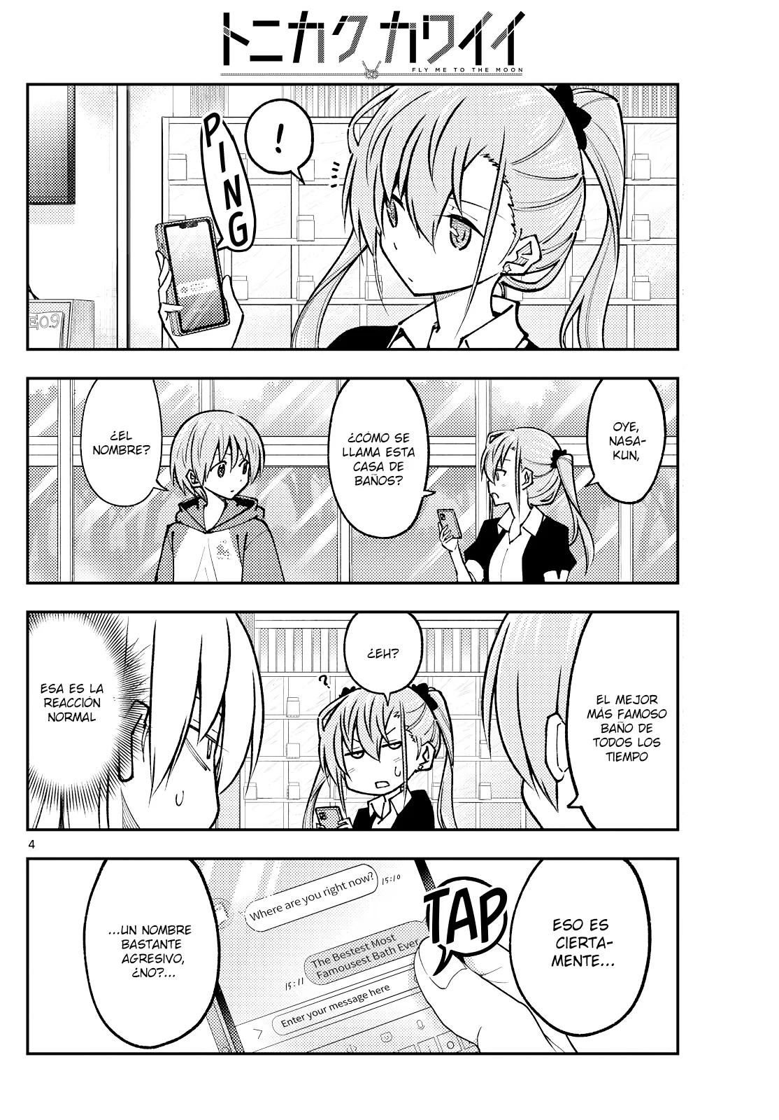 Tonikaku Kawaii Capítulo 242 - Page 6