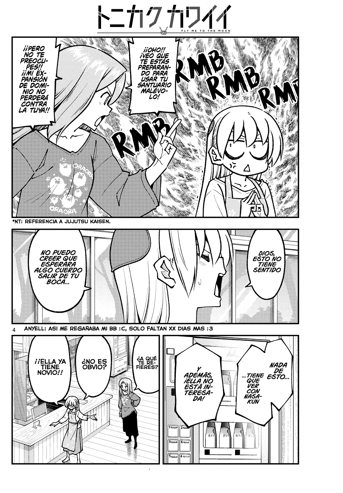 Tonikaku Kawaii Capítulo 244 - Page 5