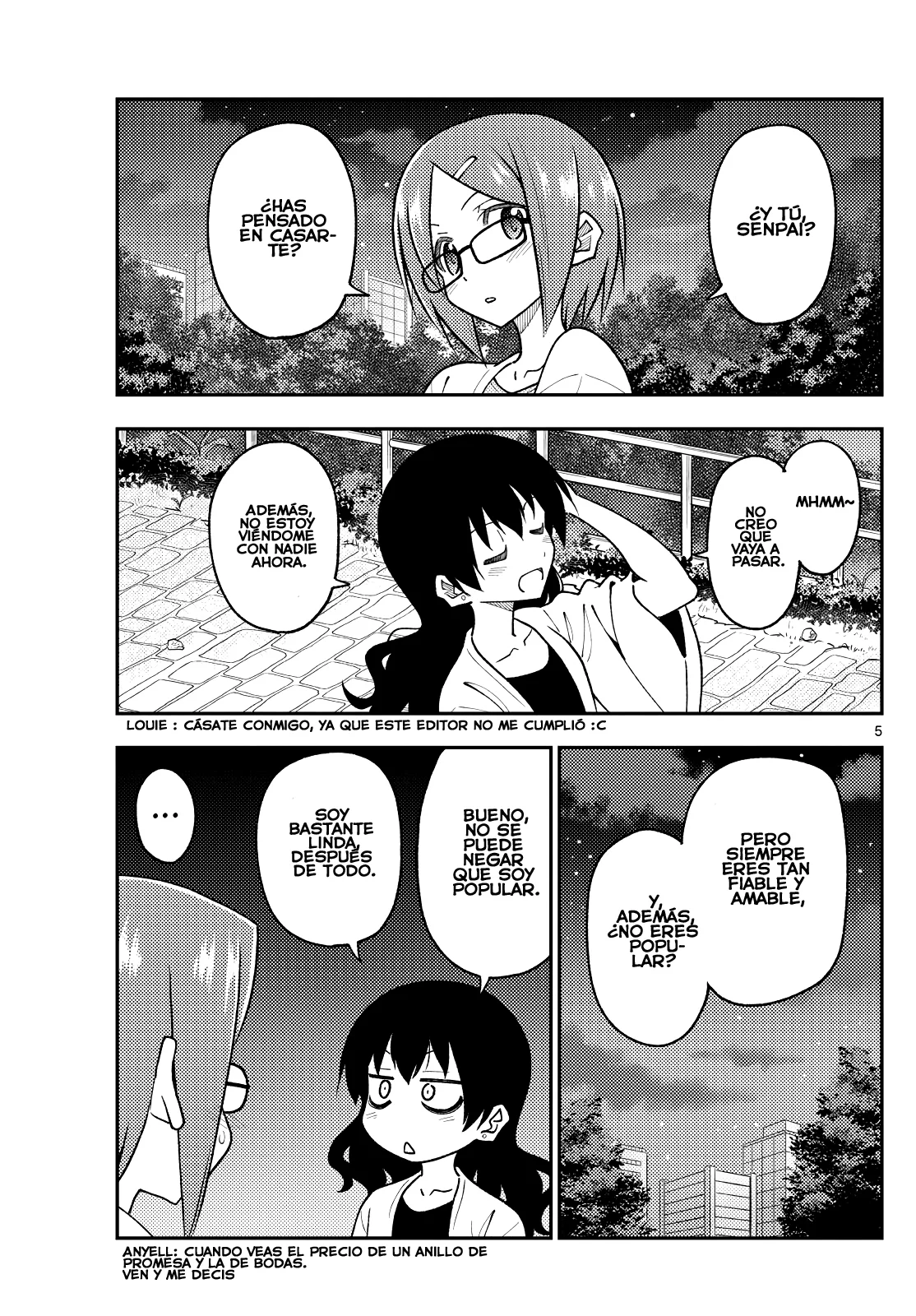 Tonikaku Kawaii Capítulo 245 - Page 6